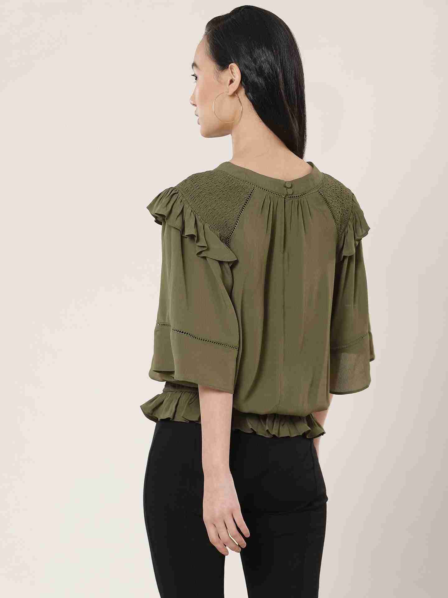 Olive Leisure Basics Top