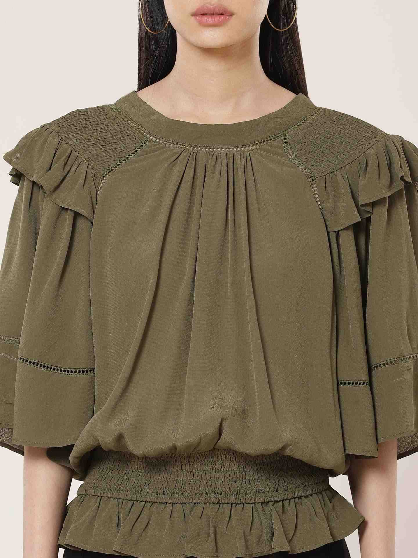 Olive Leisure Basics Top