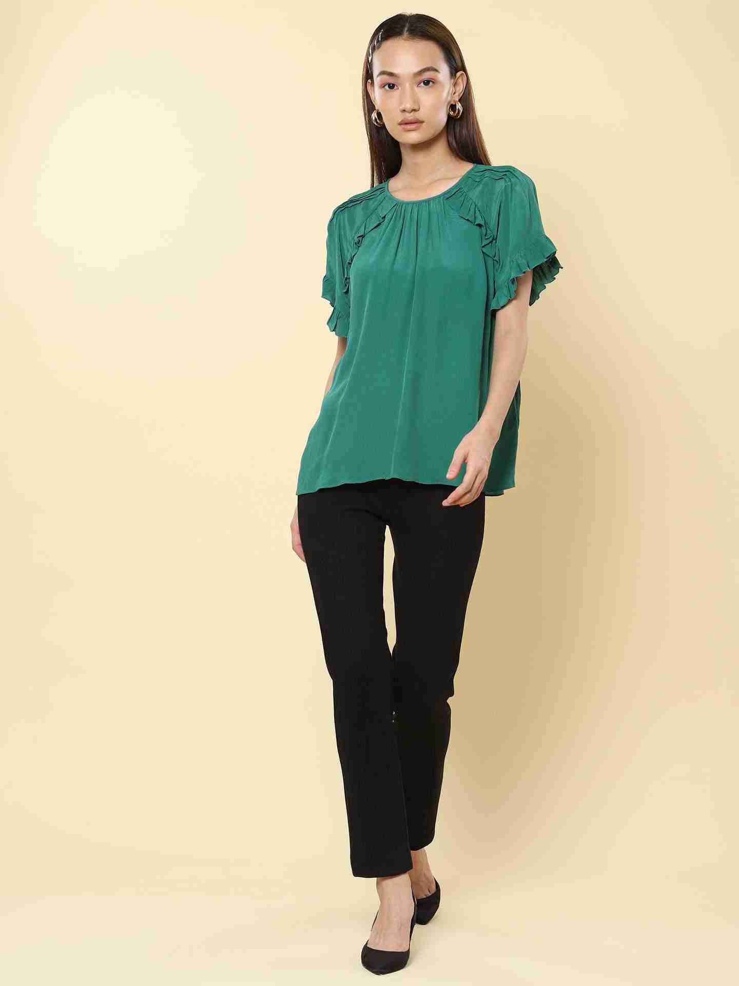 Green Aster Top
