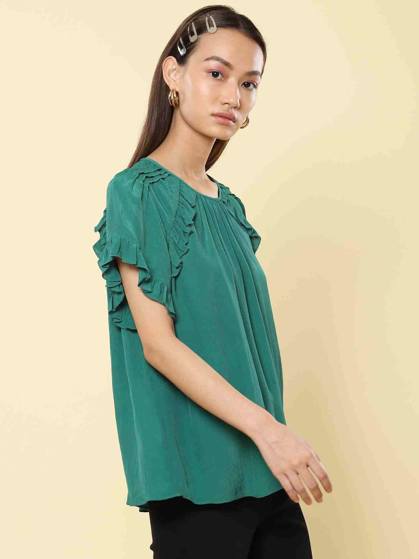 Green Aster Top