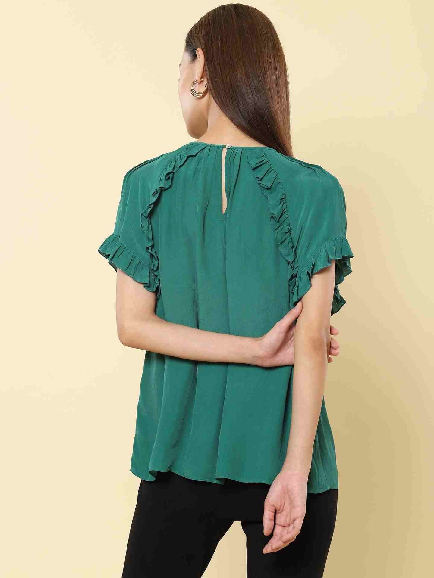 Green Aster Top