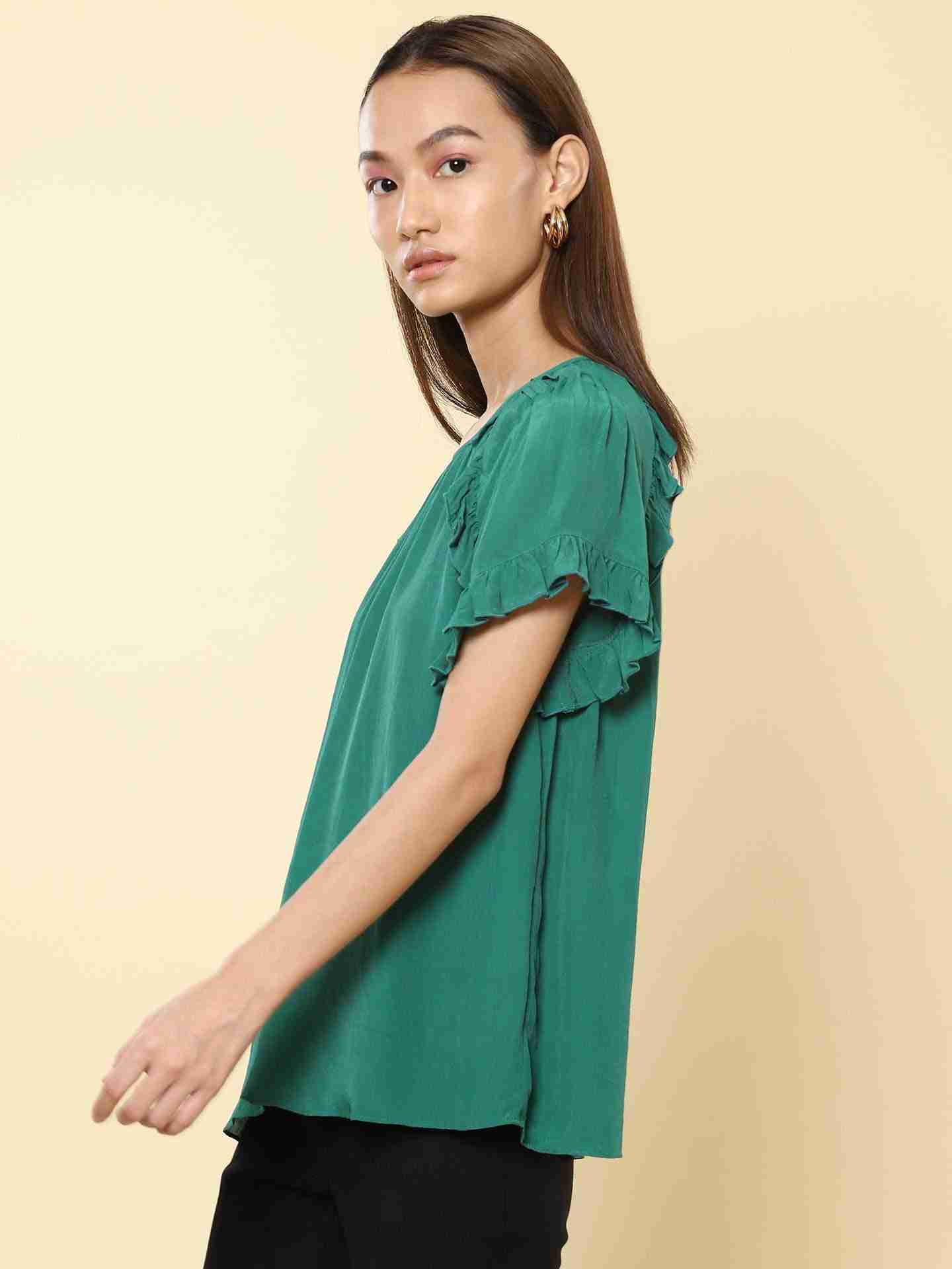 Green Aster Top