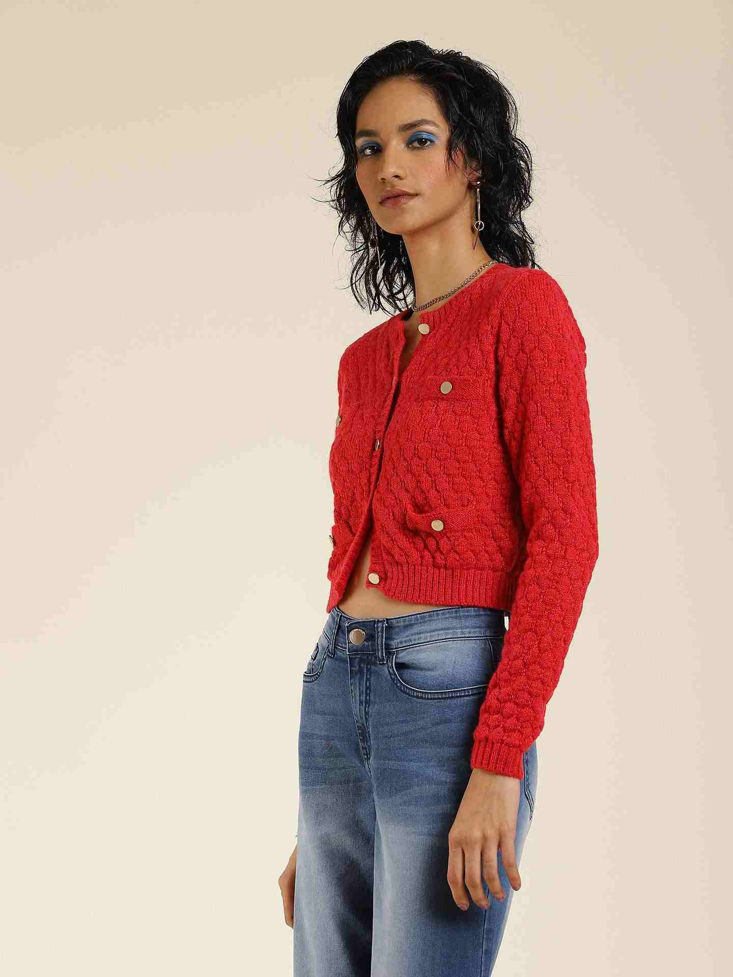 Red Antalya Sweater