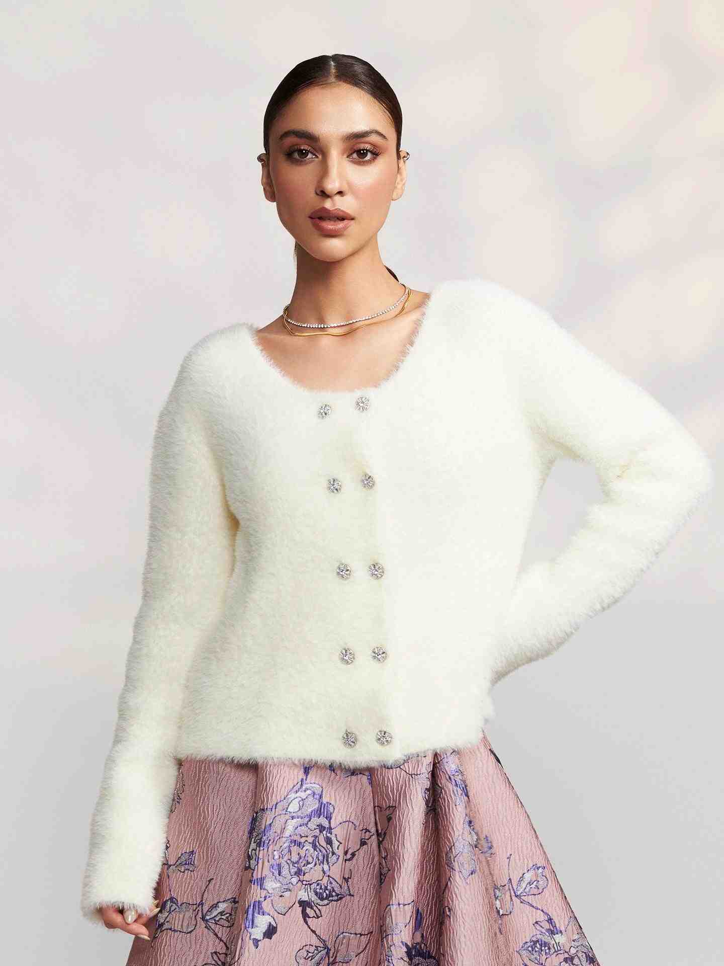 White Eden Sweater
