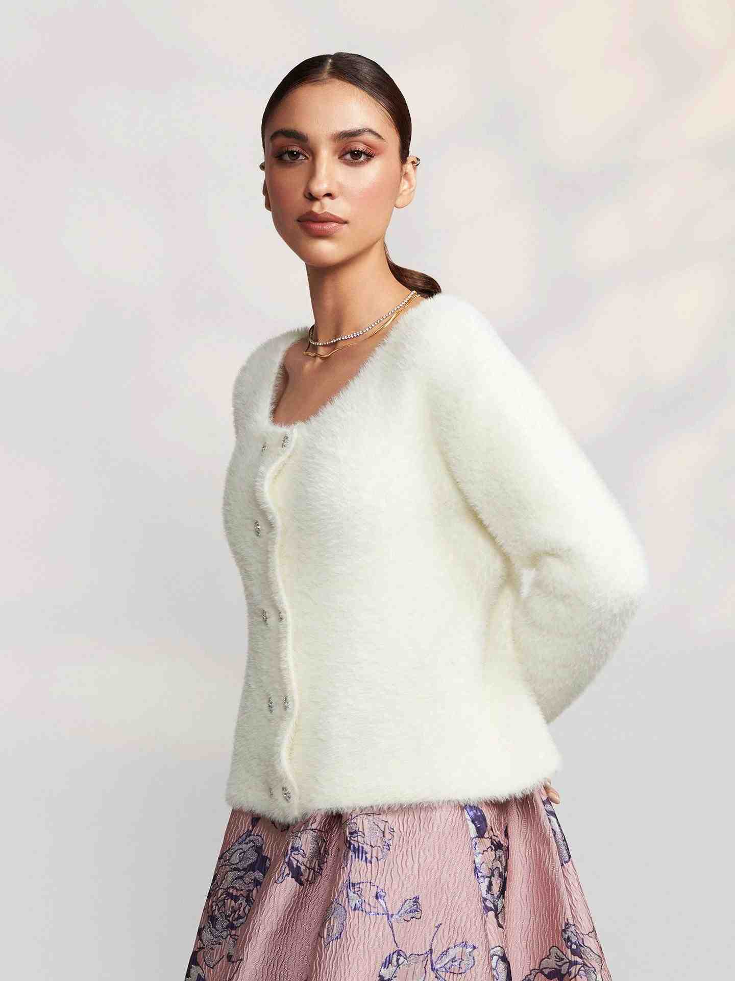 White Eden Sweater