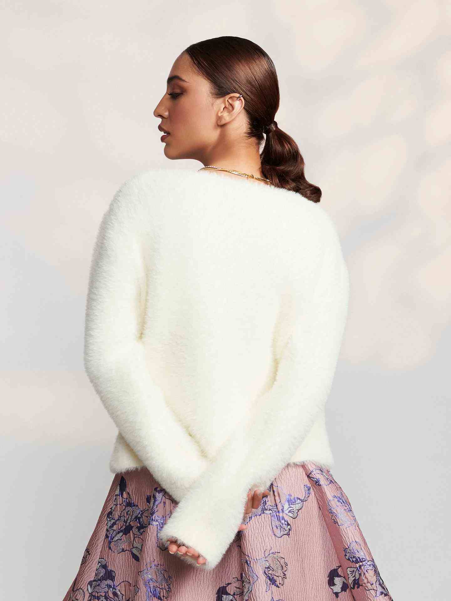 White Eden Sweater