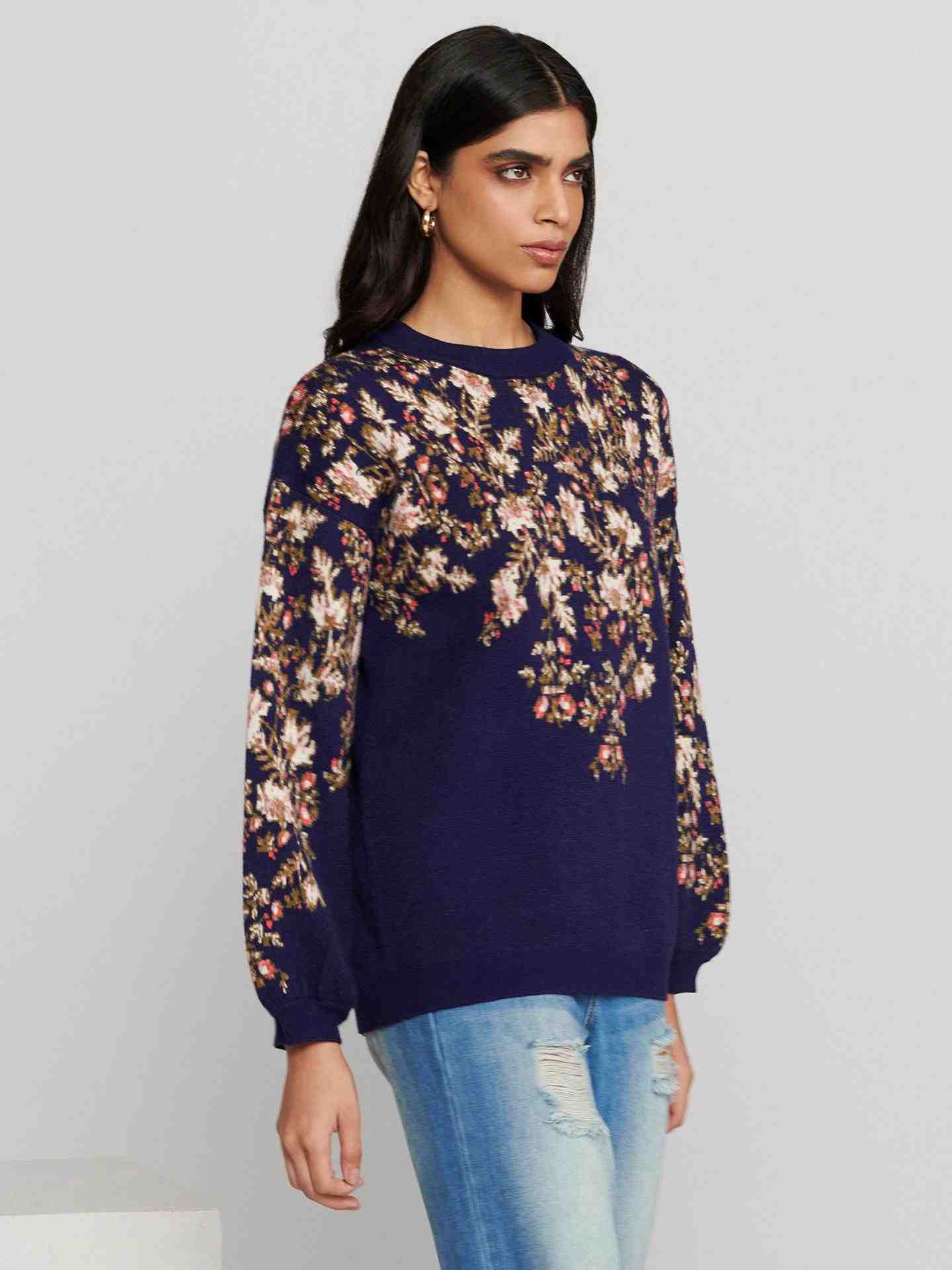 Navy Eden Sweater
