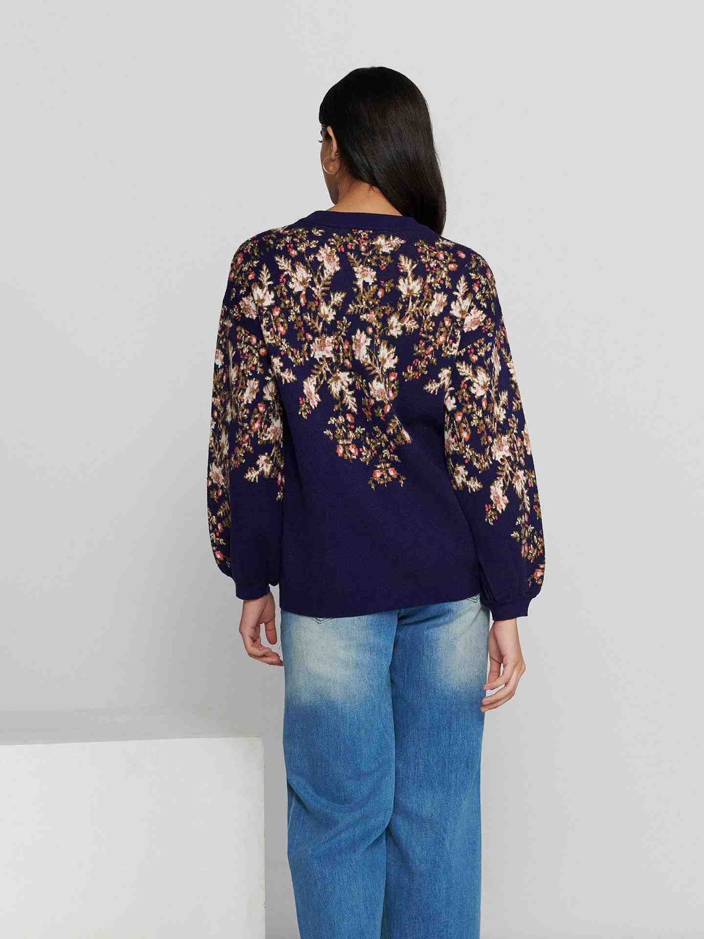 Navy Eden Sweater
