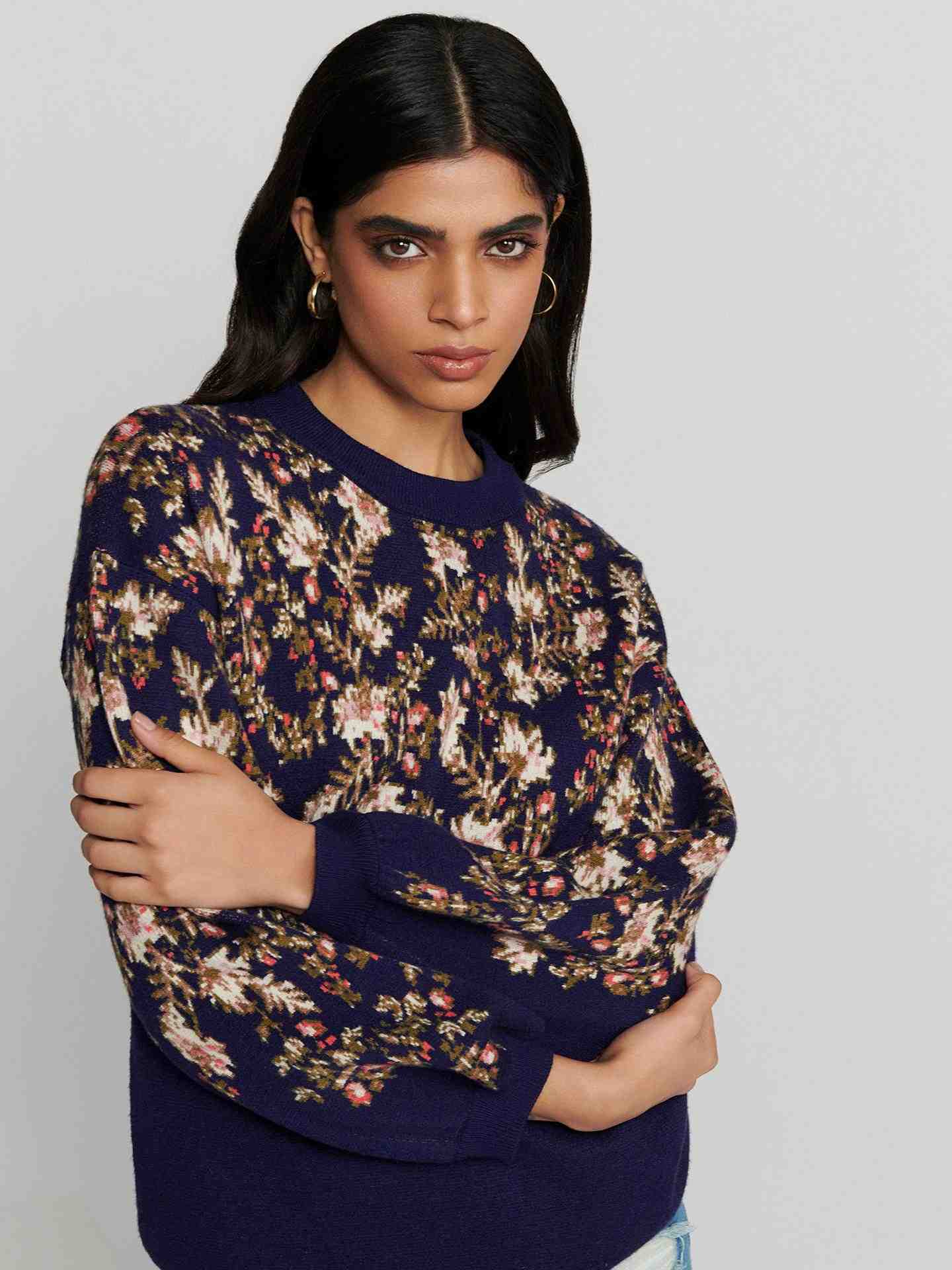 Navy Eden Sweater