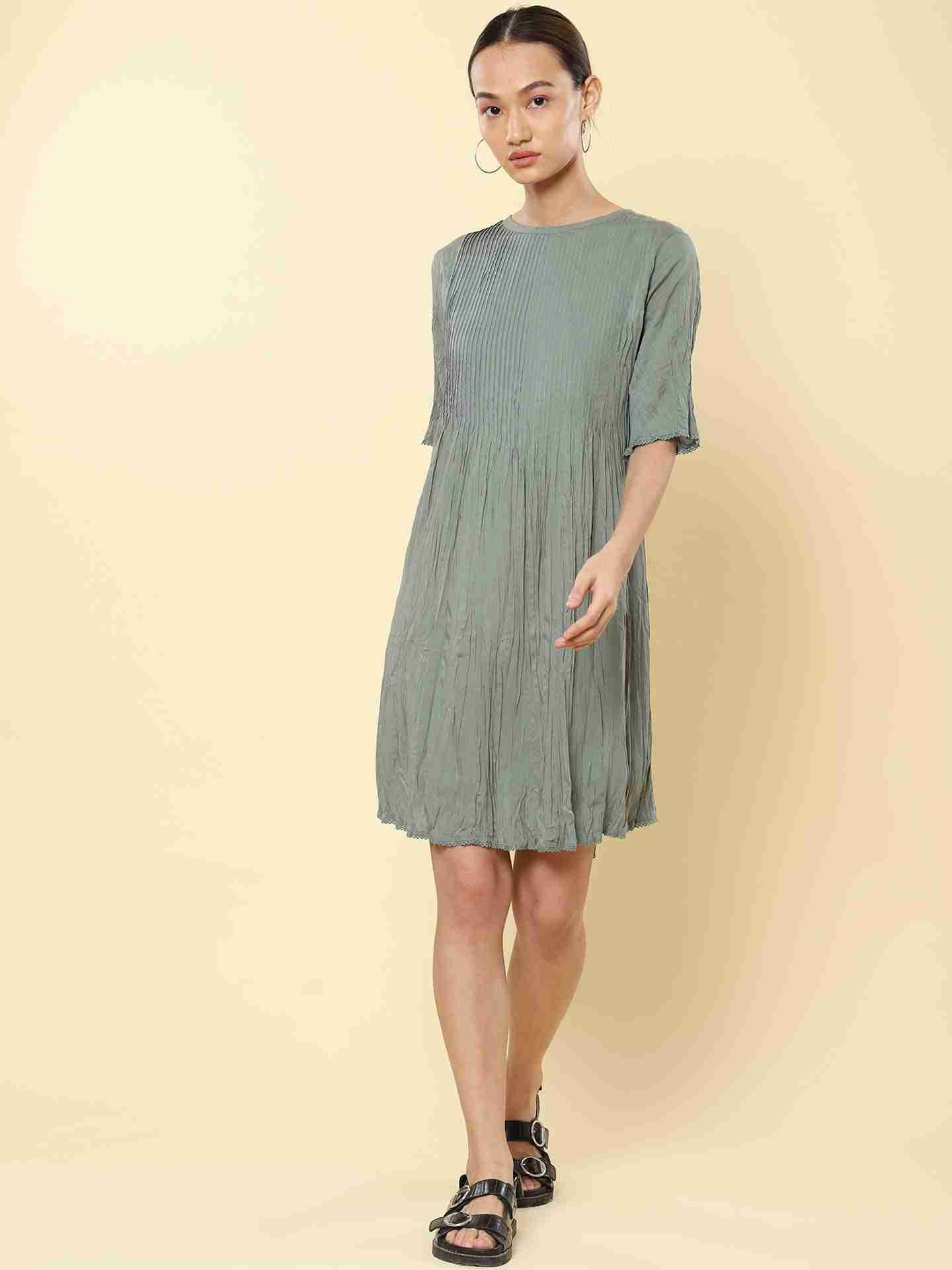 Mint Leisure Basics Shift Dress