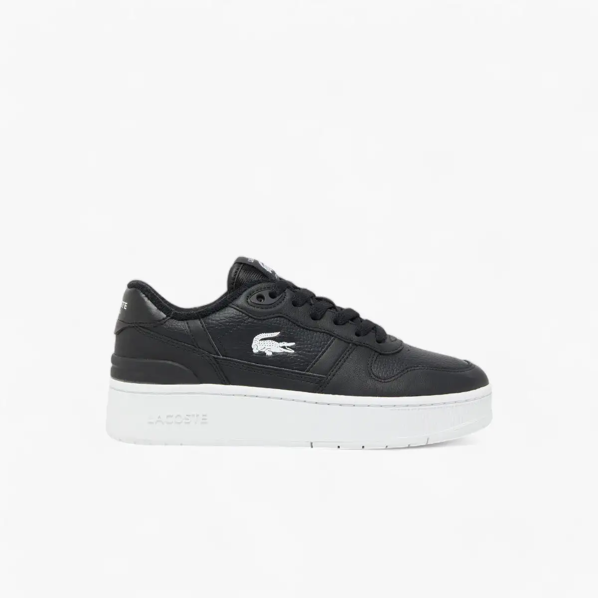 Women's T-Clip Platform Leather Sneakers