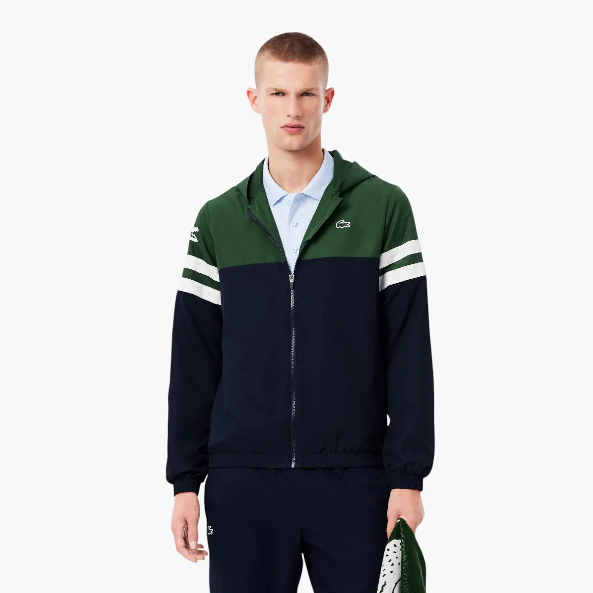 Tennis Water-Repellent Hooded Jacket