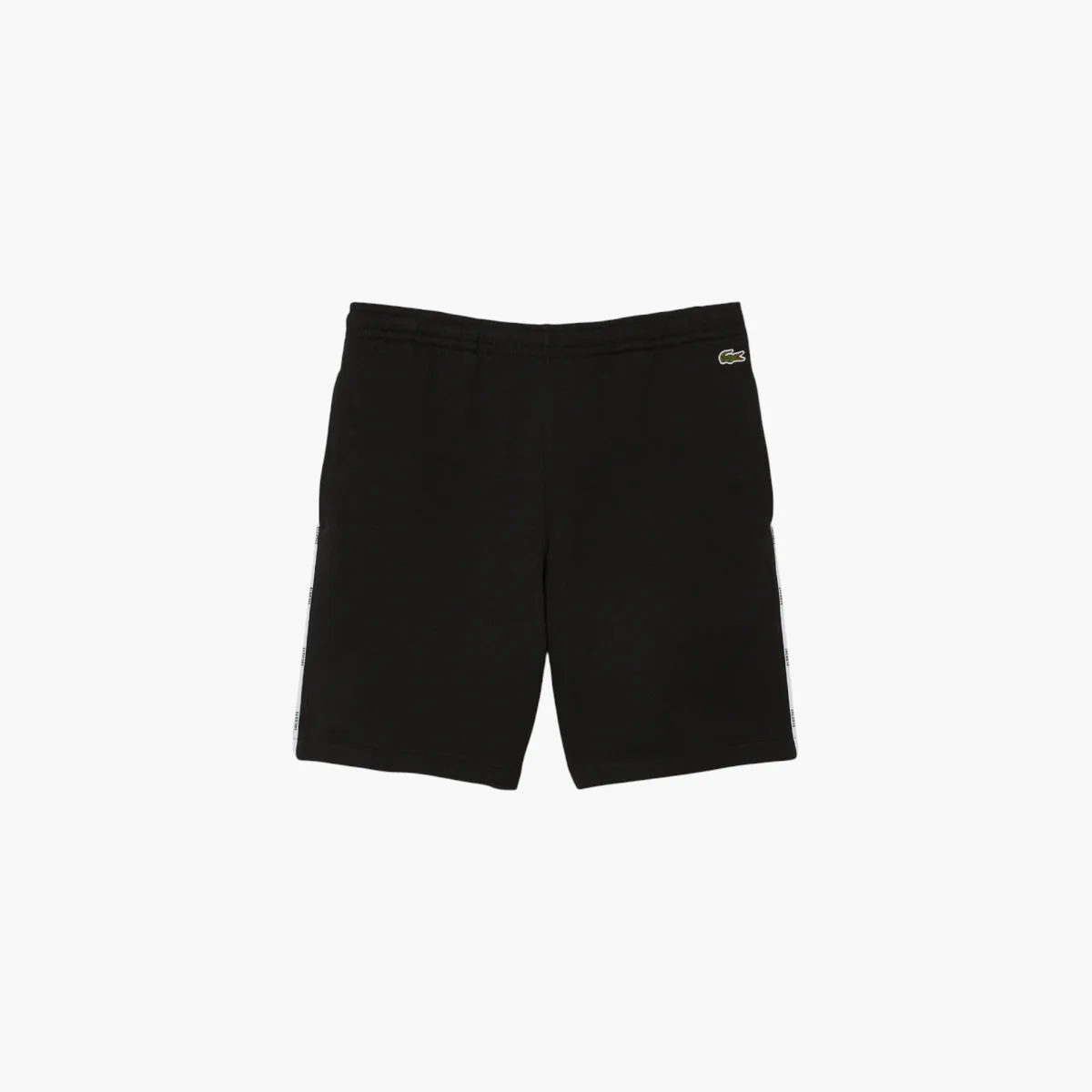 Logo Trim Cotton Fleece Shorts