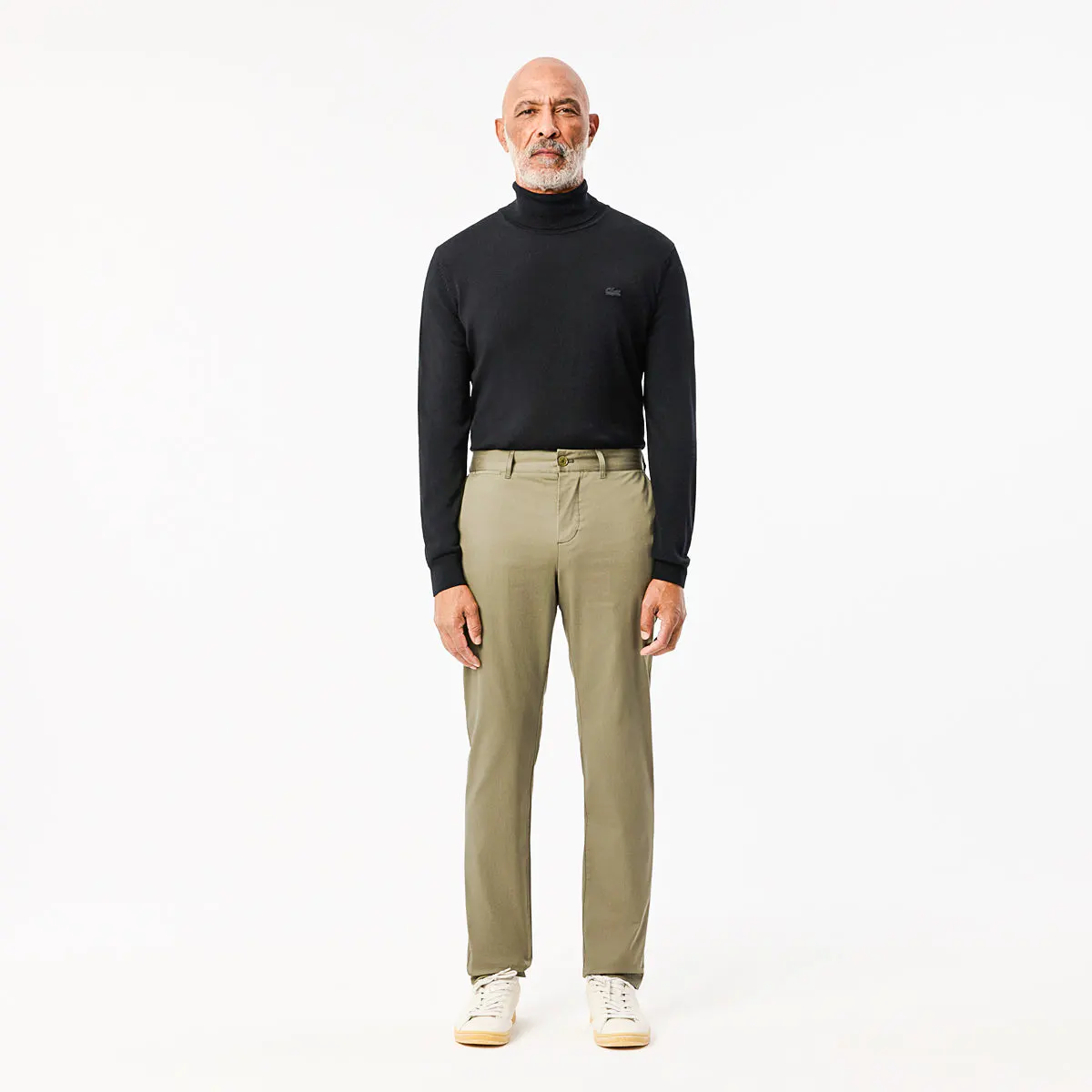 Slim Fit Stretch Cotton Chino Pants