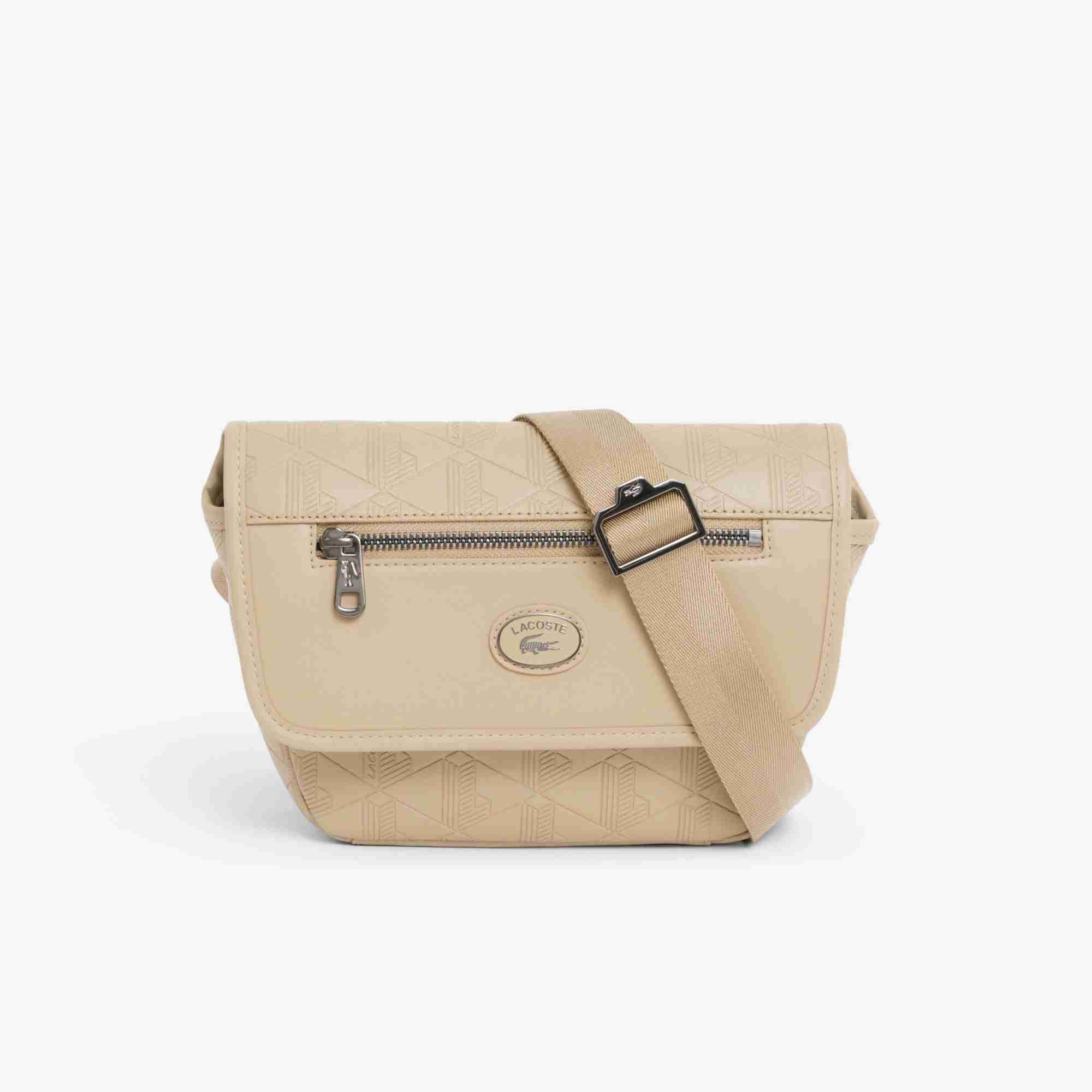 Mini Monogram Leather Messenger Bag