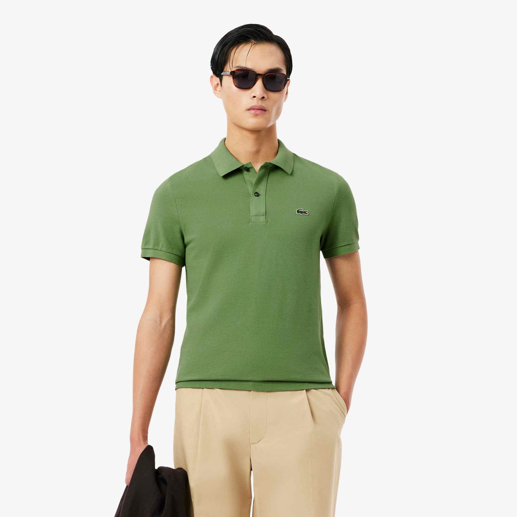 Original L.12.12 Slim Fit Petit Piquée Cotton Polo Shirt