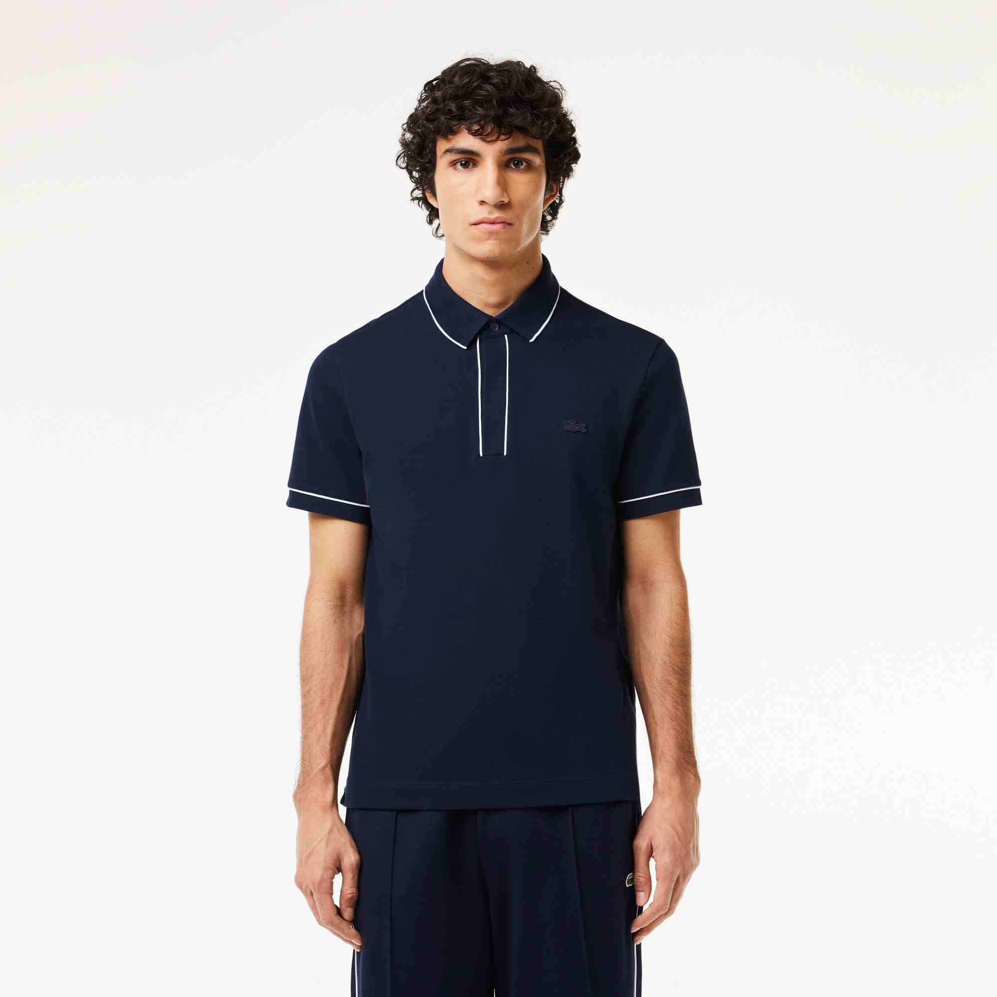 Stretch Cotton Polo Shirt