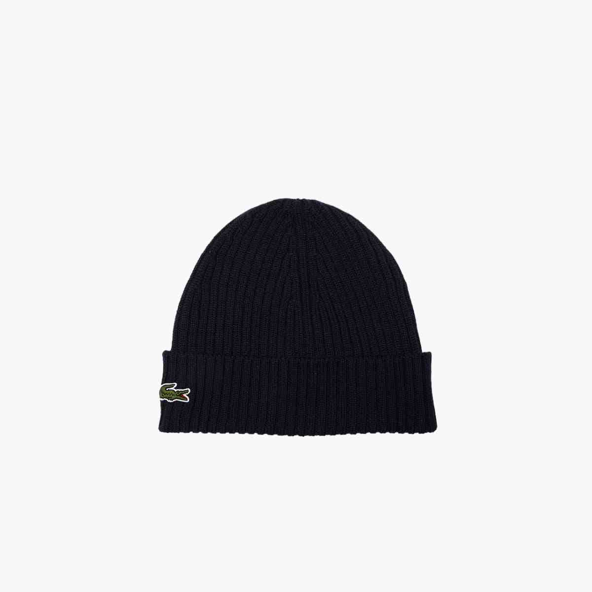 Unisex Ribbed Wool Beanie