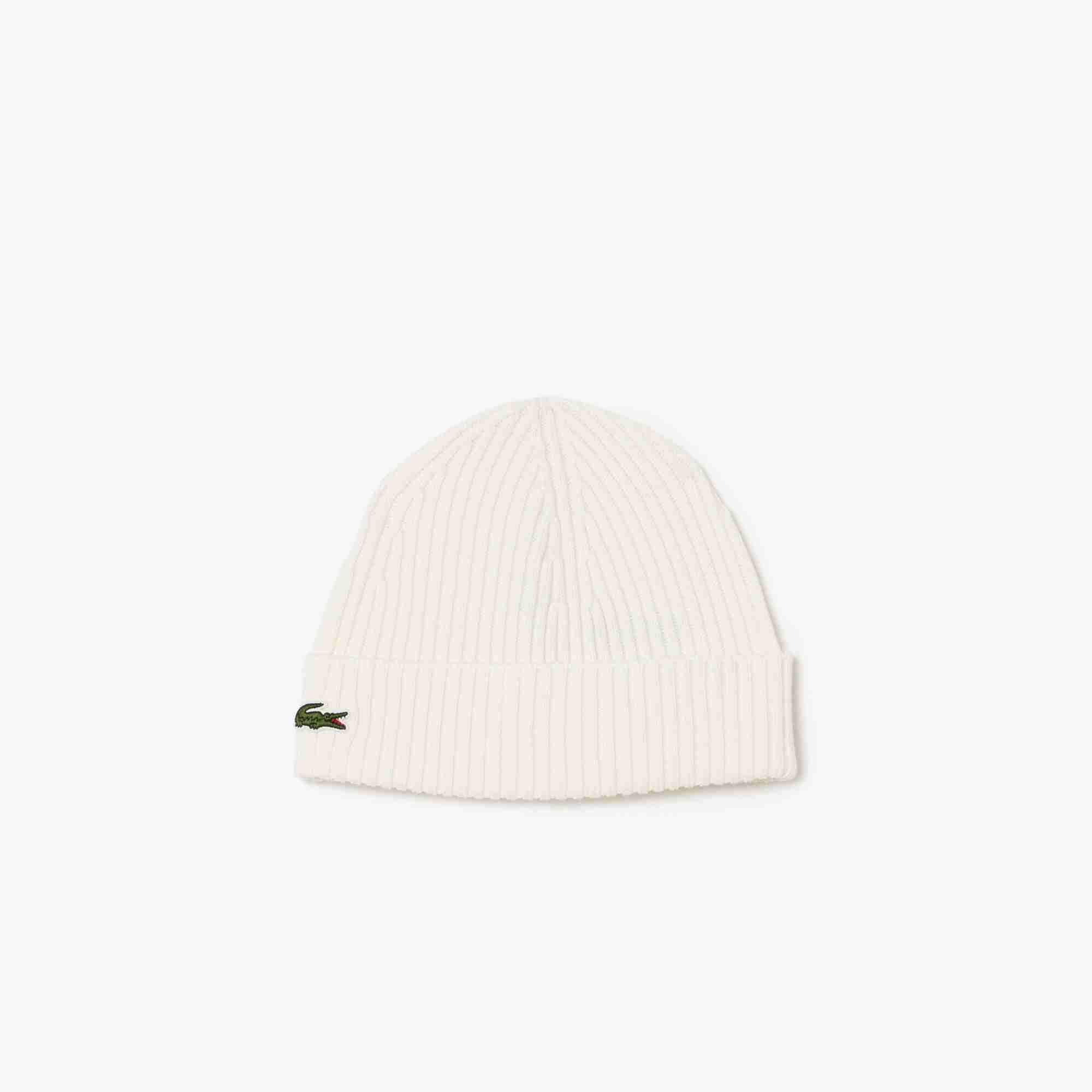 Unisex Ribbed Wool Beanie