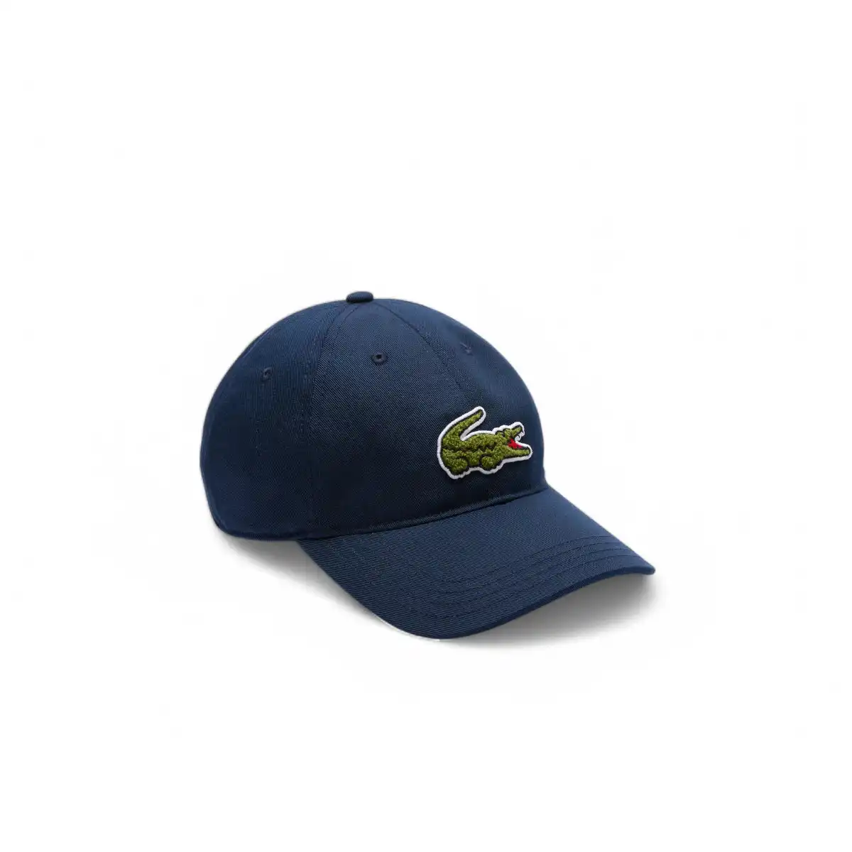 Crocodile Badge Cotton Twill Cap