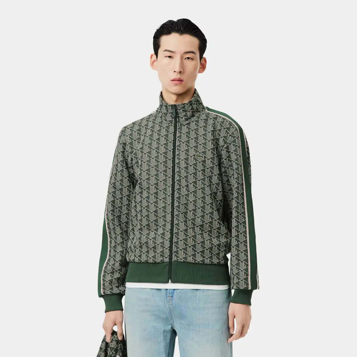 Paris Zip-Up Jacquard Track Jacket