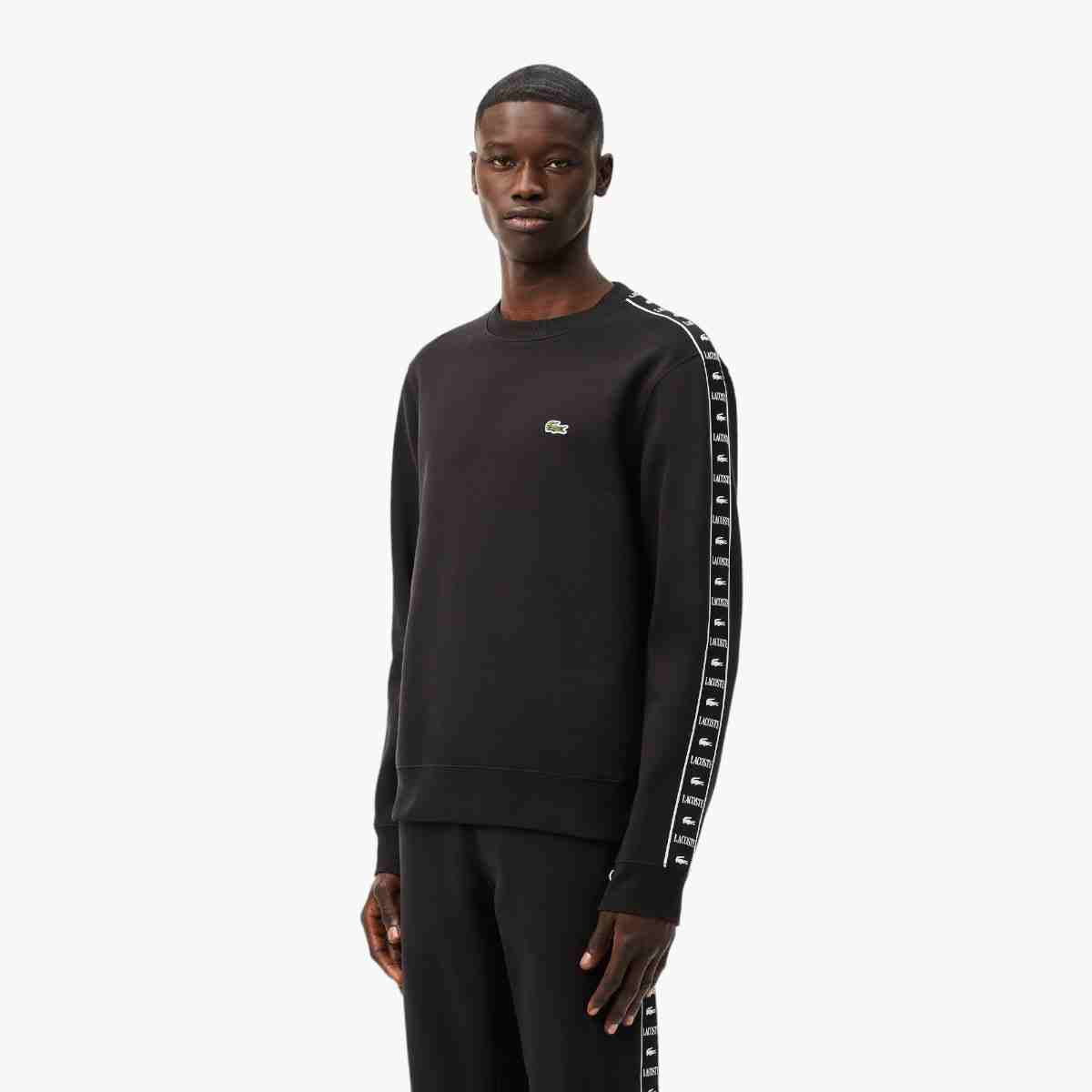 Graphic Jacquard Crew Neck Sweatshirt