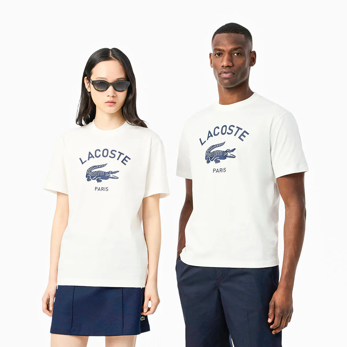 Signature Print Cotton T-Shirt