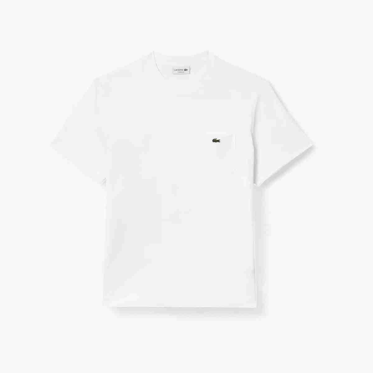 Cotton T-shirt with Breast Pocket