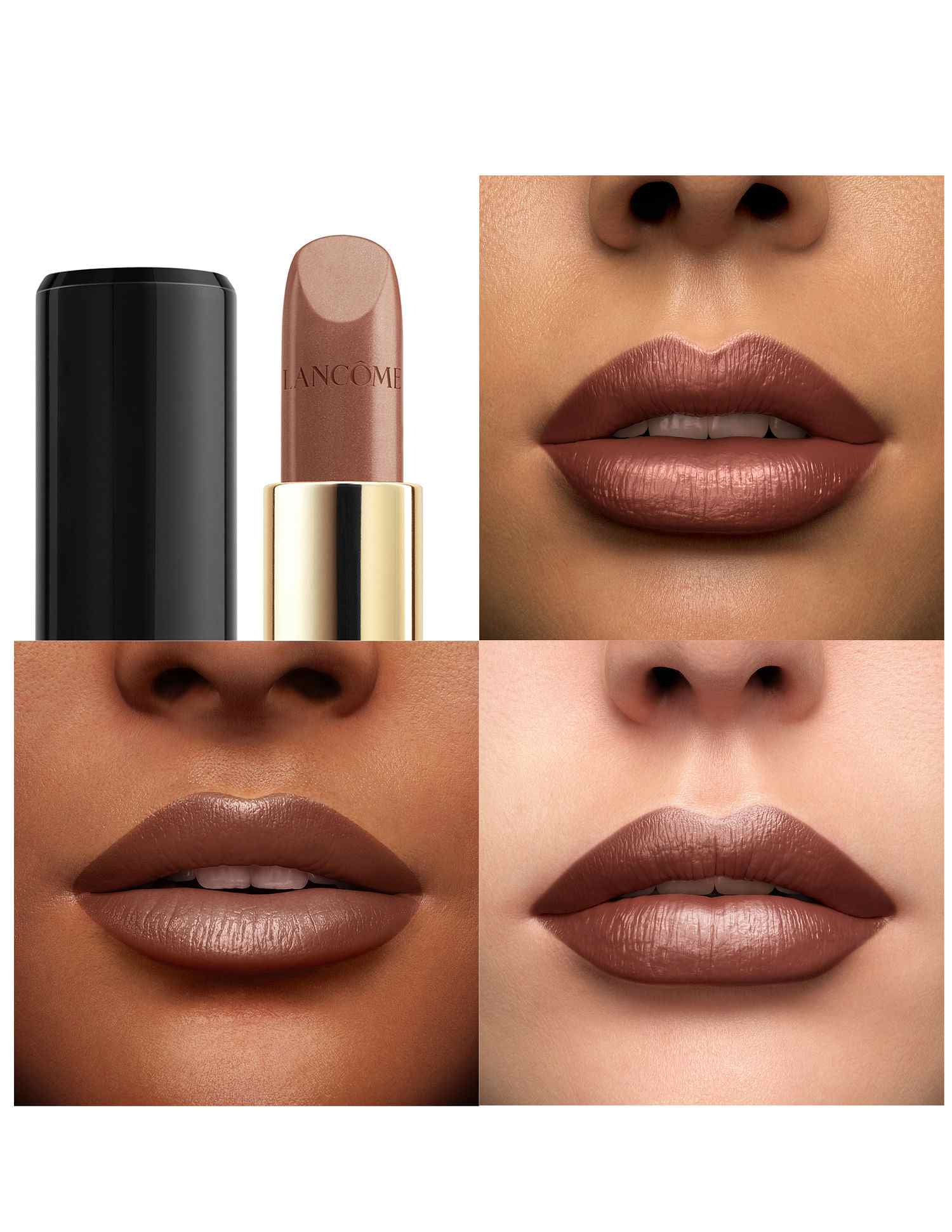 L'Absolu Rouge Lipstick Cream • 245 Amande Sucree