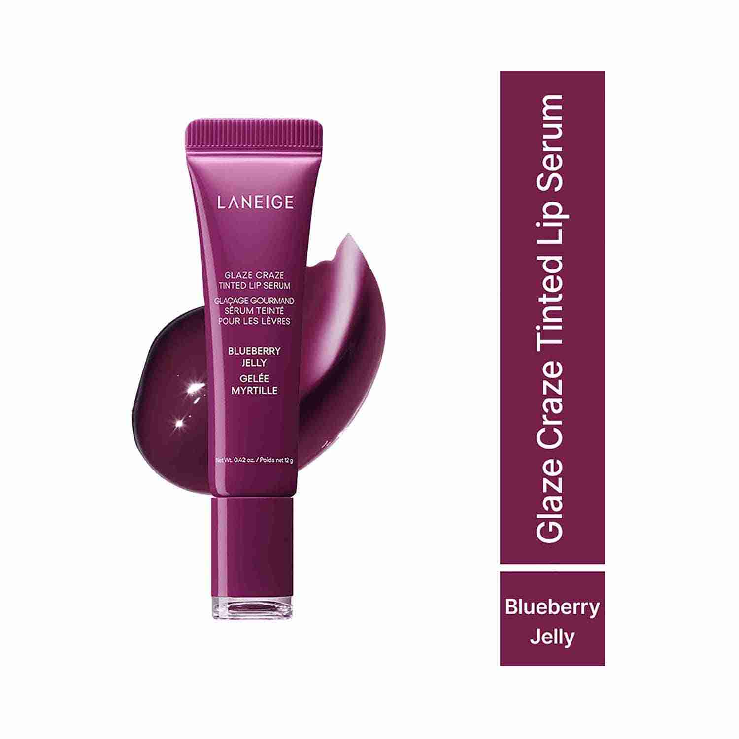 Laneige Glaze Craze Tinted Lip Serum - Blueberry Jelly 12 g