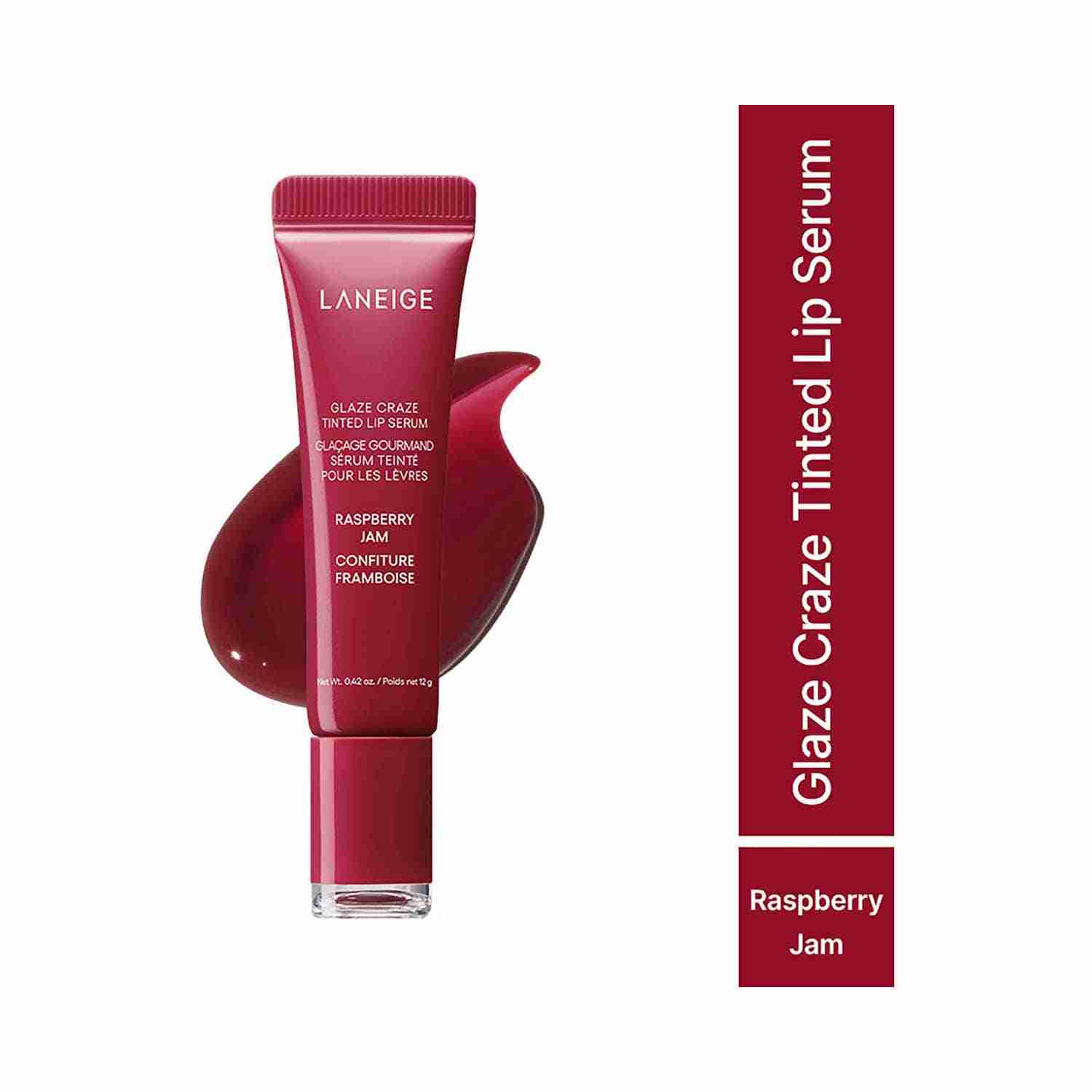 Laneige Glaze Craze Tinted Lip Serum - Raspberry Jam (12 g)