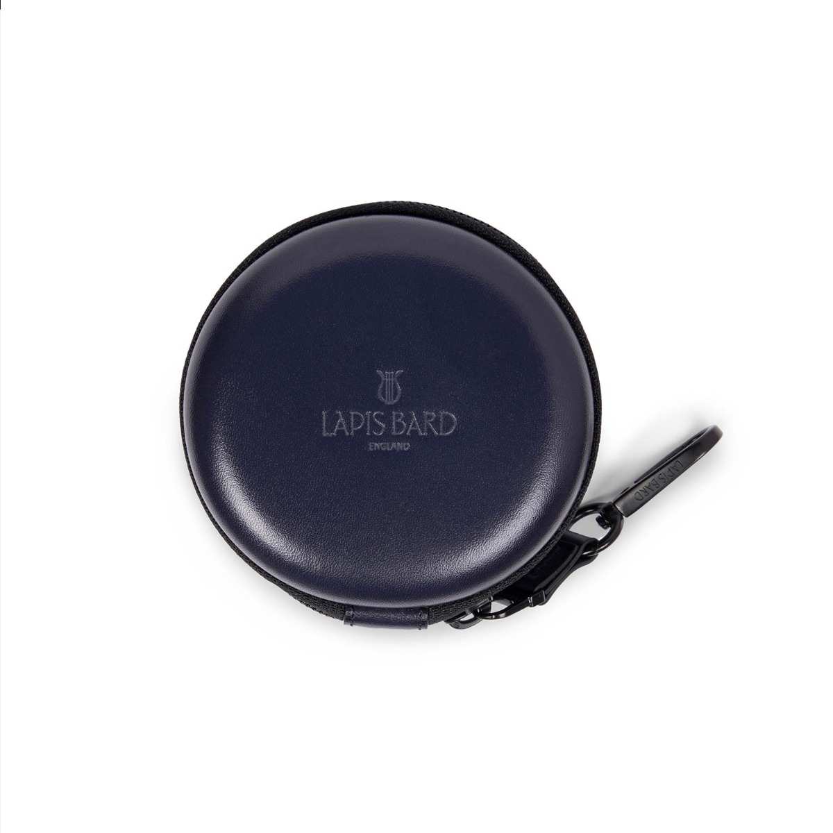Lapis Bard Ducorium Leather Cable Organiser - Navy Blue