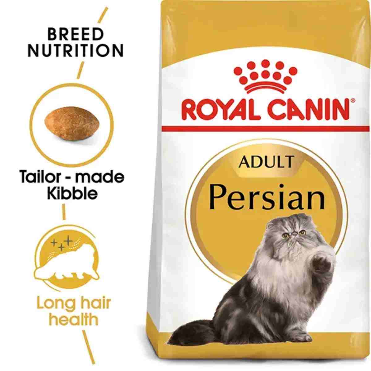 Royal Canin Persian Adult Dry Cat Food - 2 Kg + Wet Food