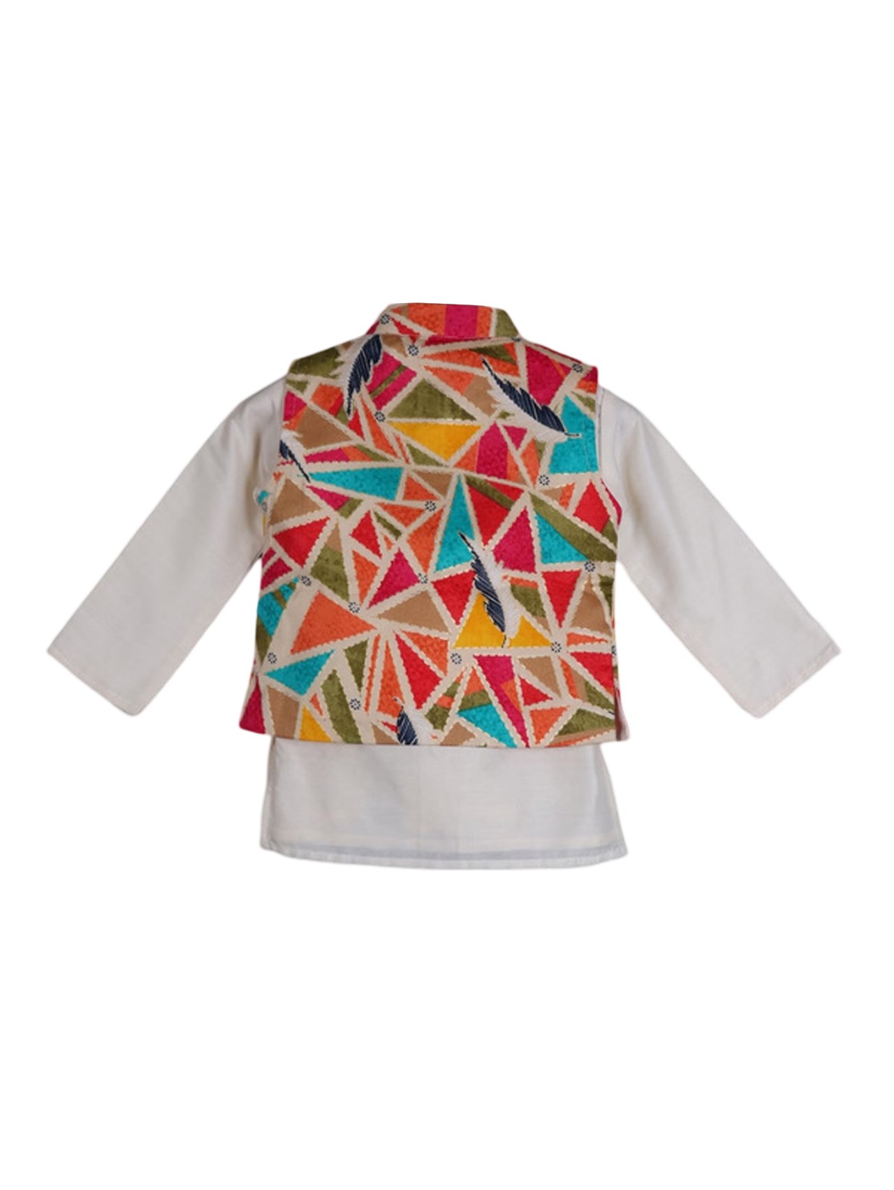 ALBION KIDS BOYS ETHINIC MULTI KURTA PYJAMA