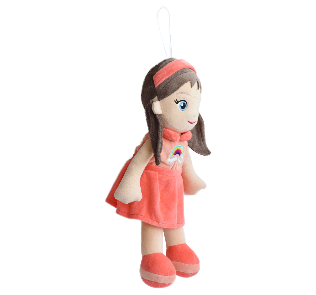 Plush Cute Super Soft Toy Huggable Doll by Mirada, 38cm, Peach
