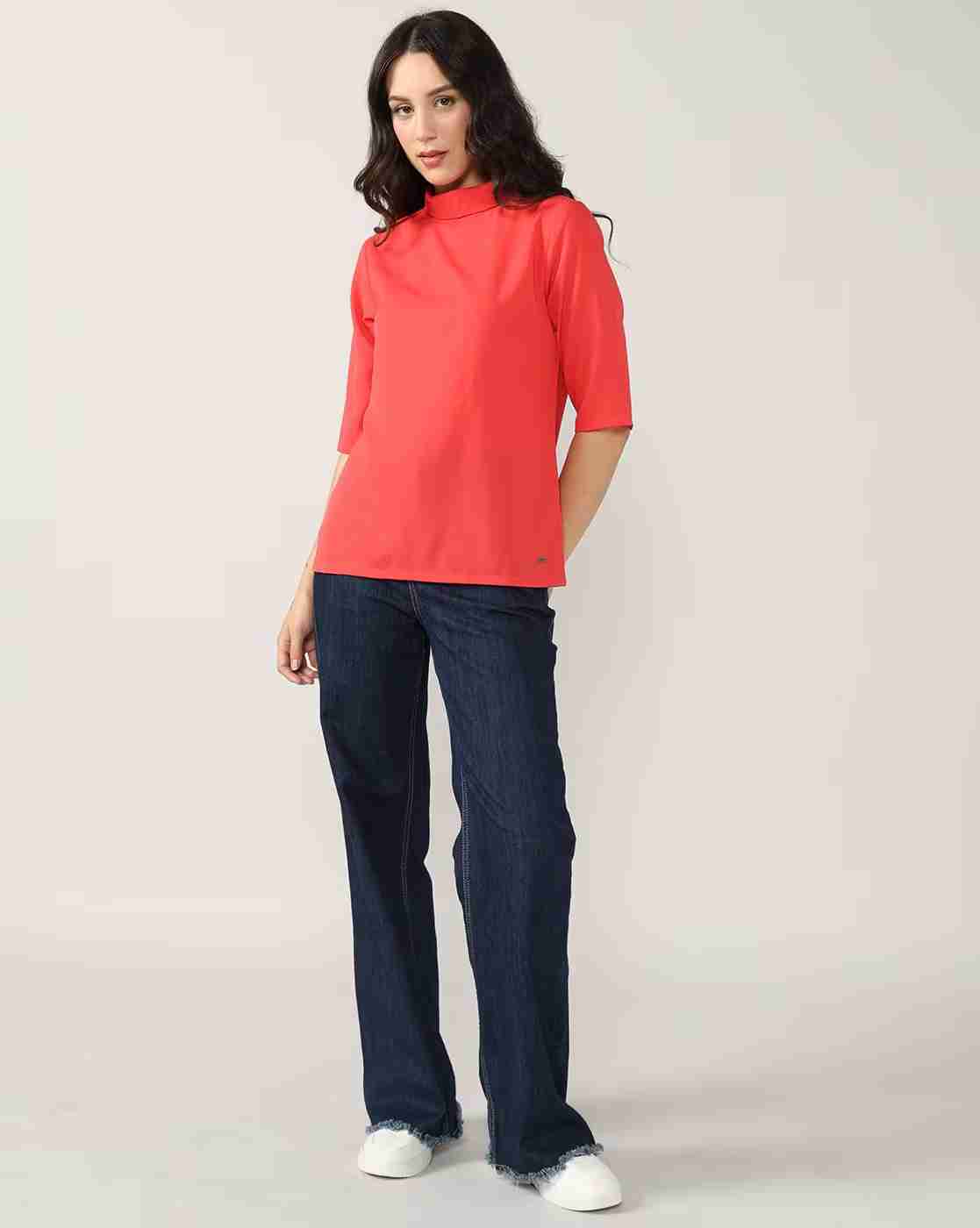 Lee Cooper | Women Slim Fit High-Neck Top|3