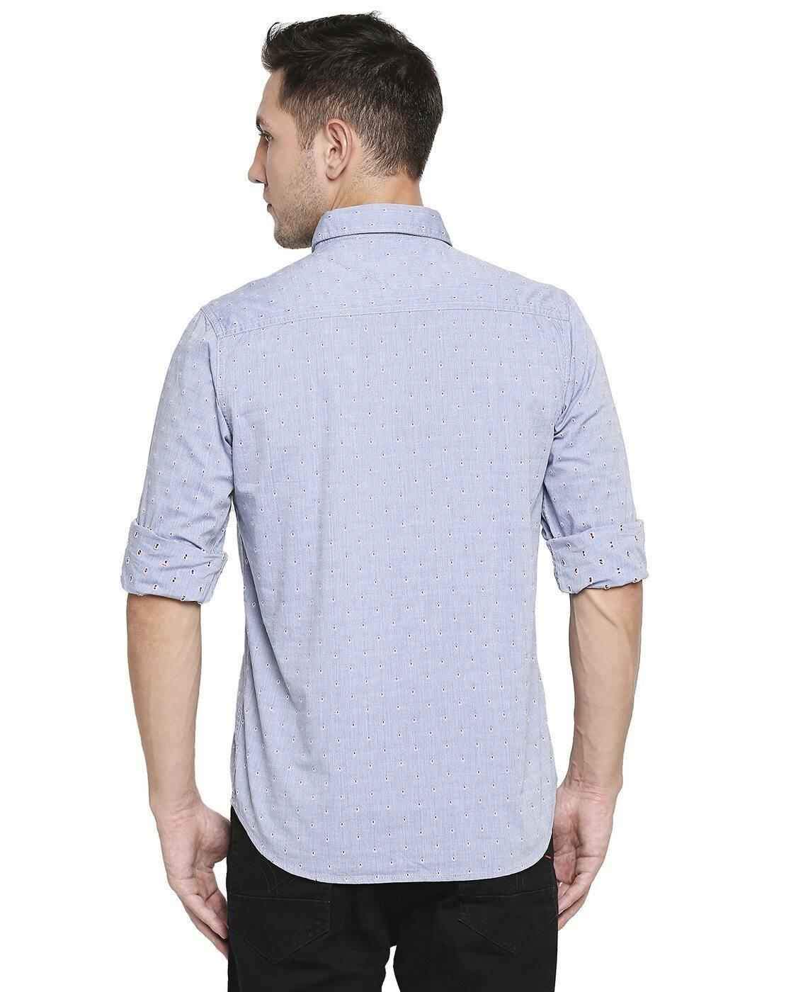 Lee Cooper | Textured Shirt with Patch Pocket|2