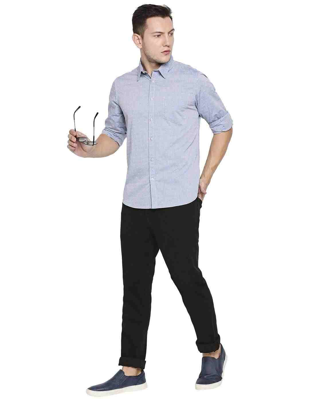 Lee Cooper | Textured Shirt with Patch Pocket|3