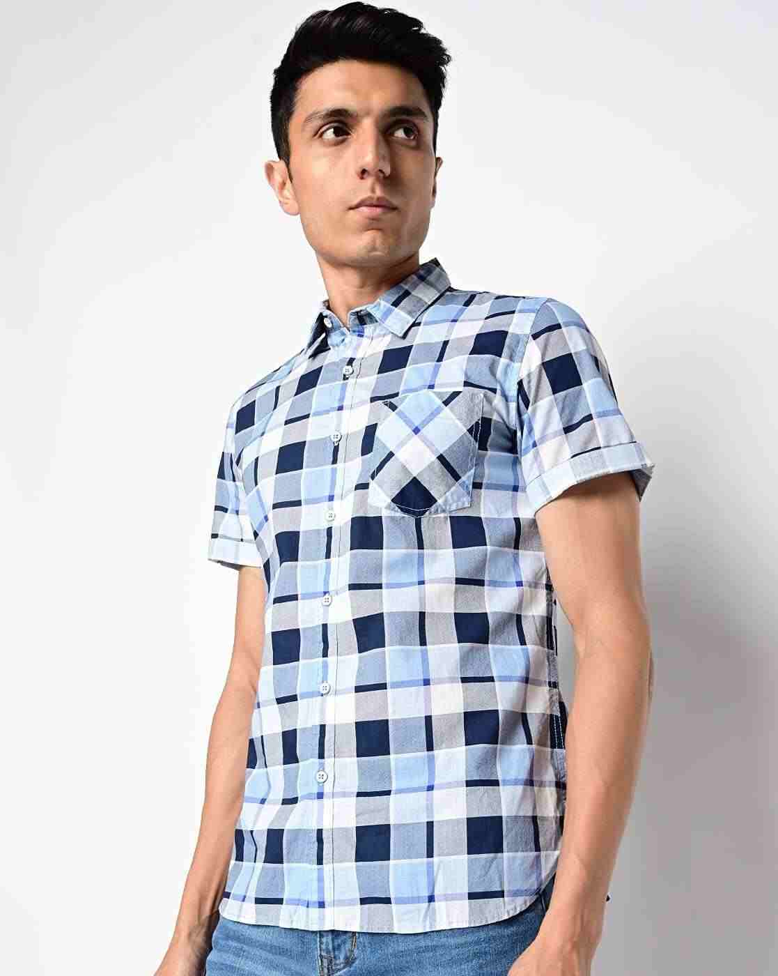 Lee Cooper | Checked Shirt with Patch Pocket|0