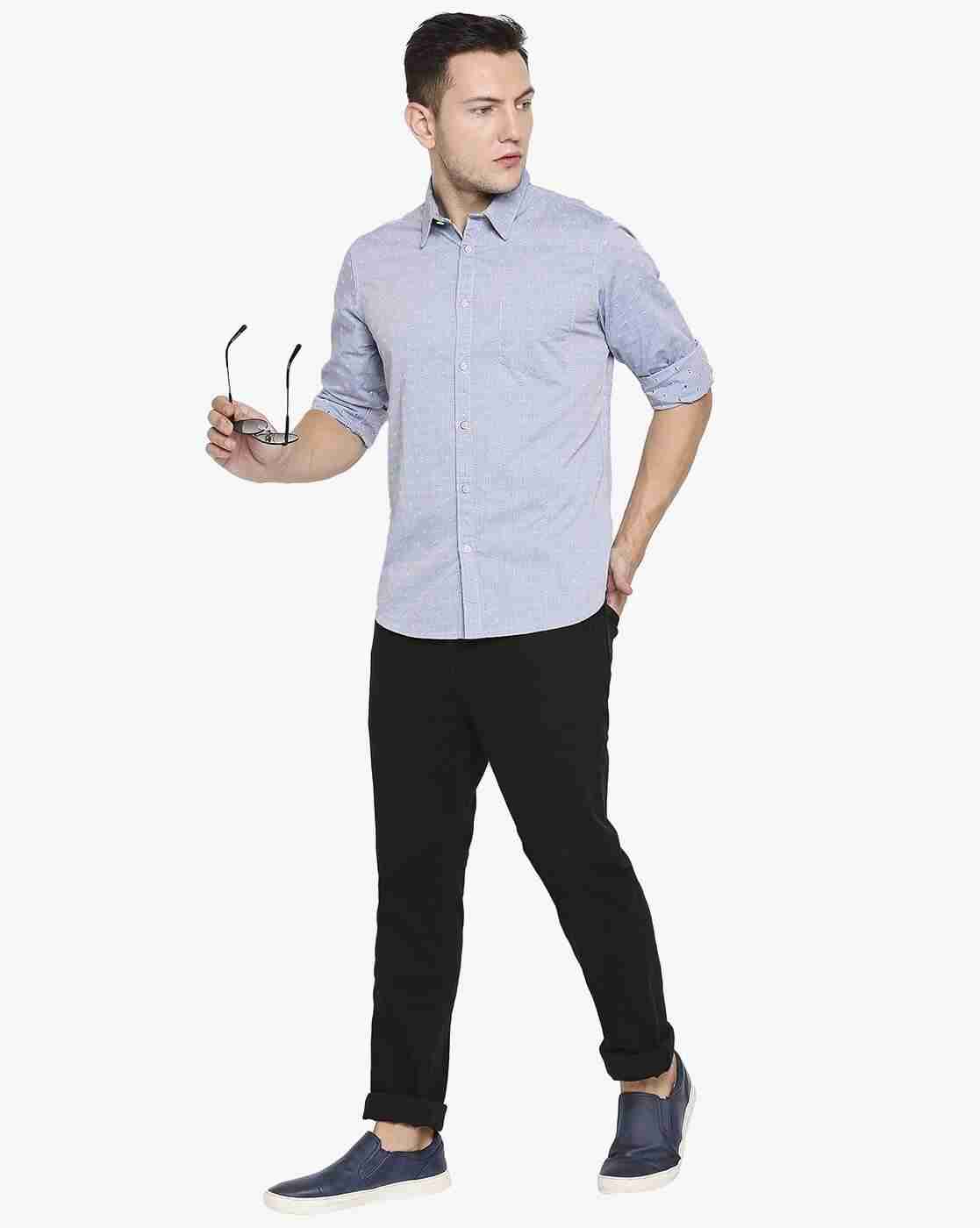 Lee Cooper | Printed Shirt with Patch Pocket|3