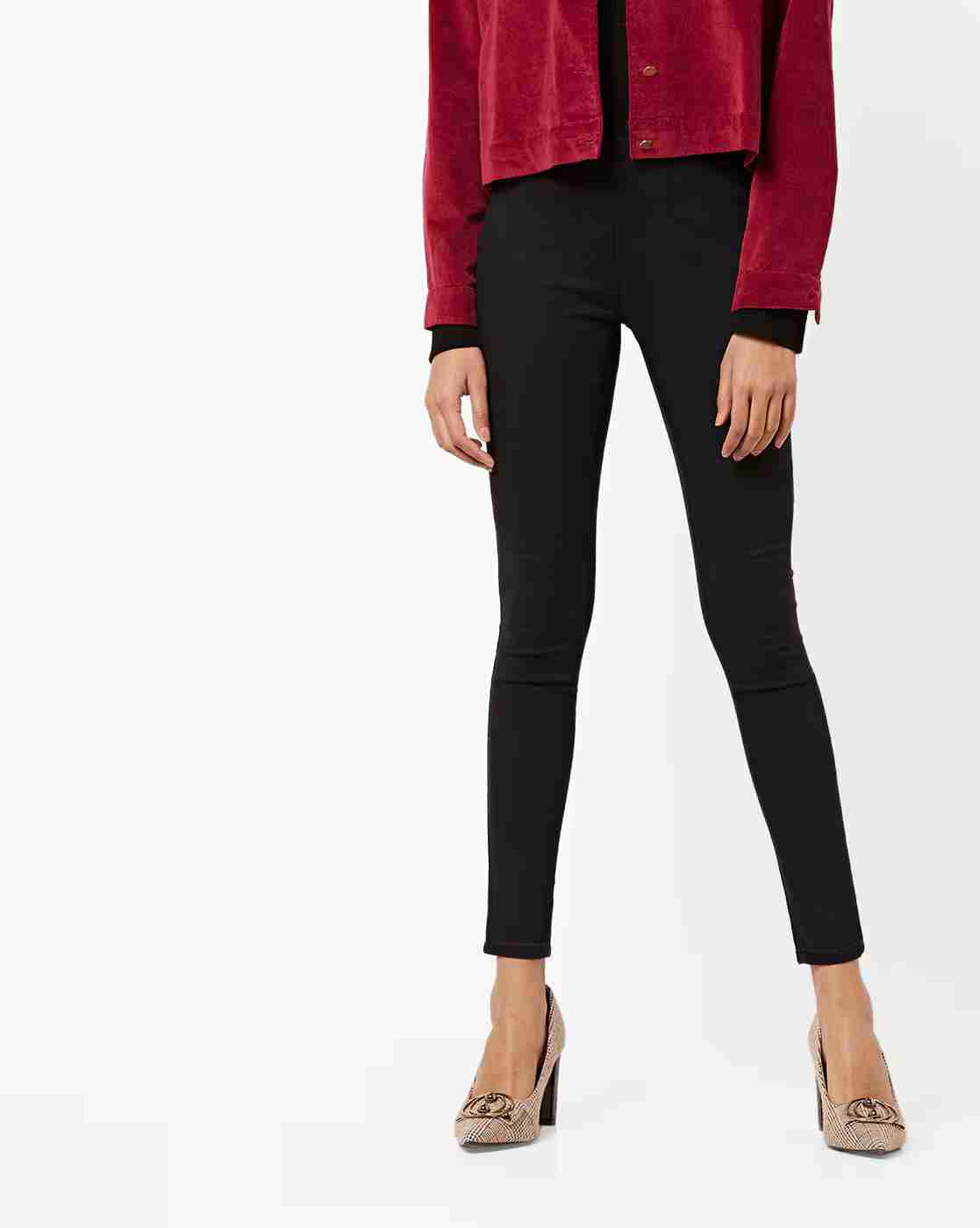 Lee Cooper | Slim Fit Jeggings with Elasticated Waistband|0