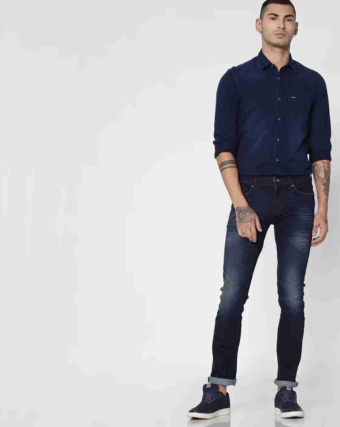 Lee Cooper | Washed Cotton Shirt with Patch Pocket|3