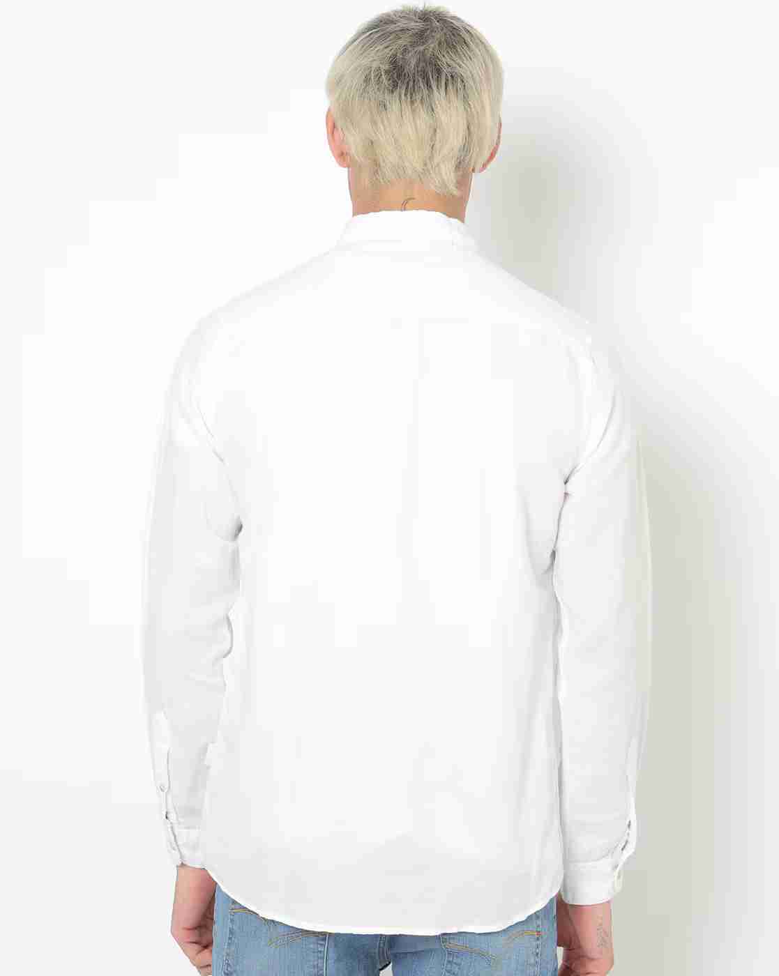 Lee Cooper | Cotton Shirt with Patch Pocket|1