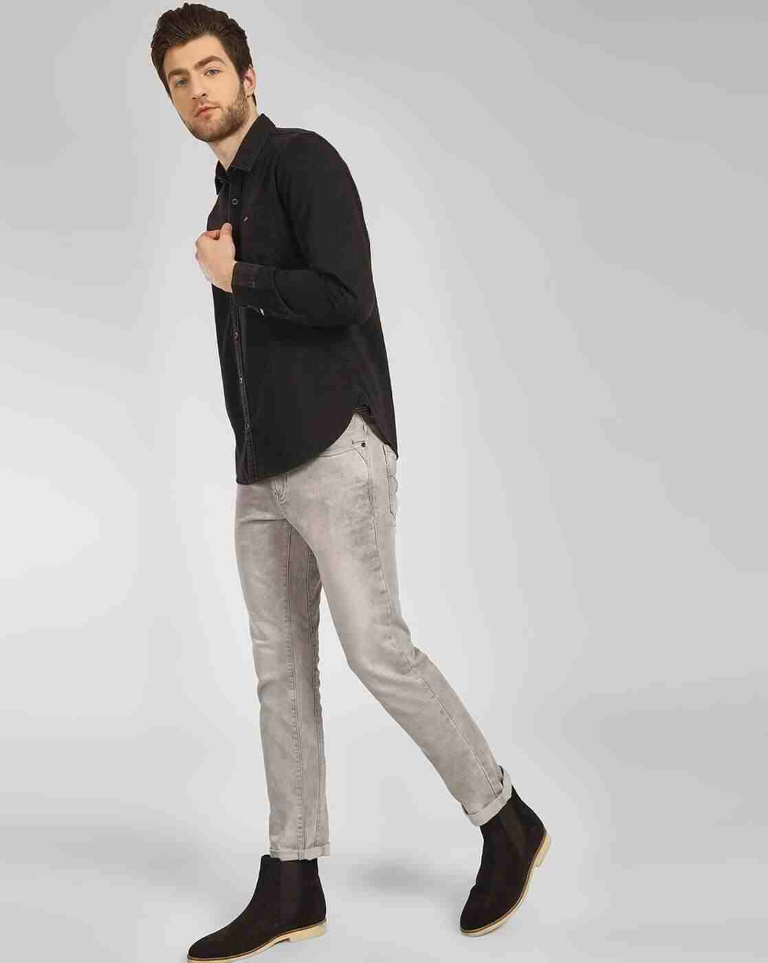 Lee Cooper | Denim Shirt with Patch Pocket|2