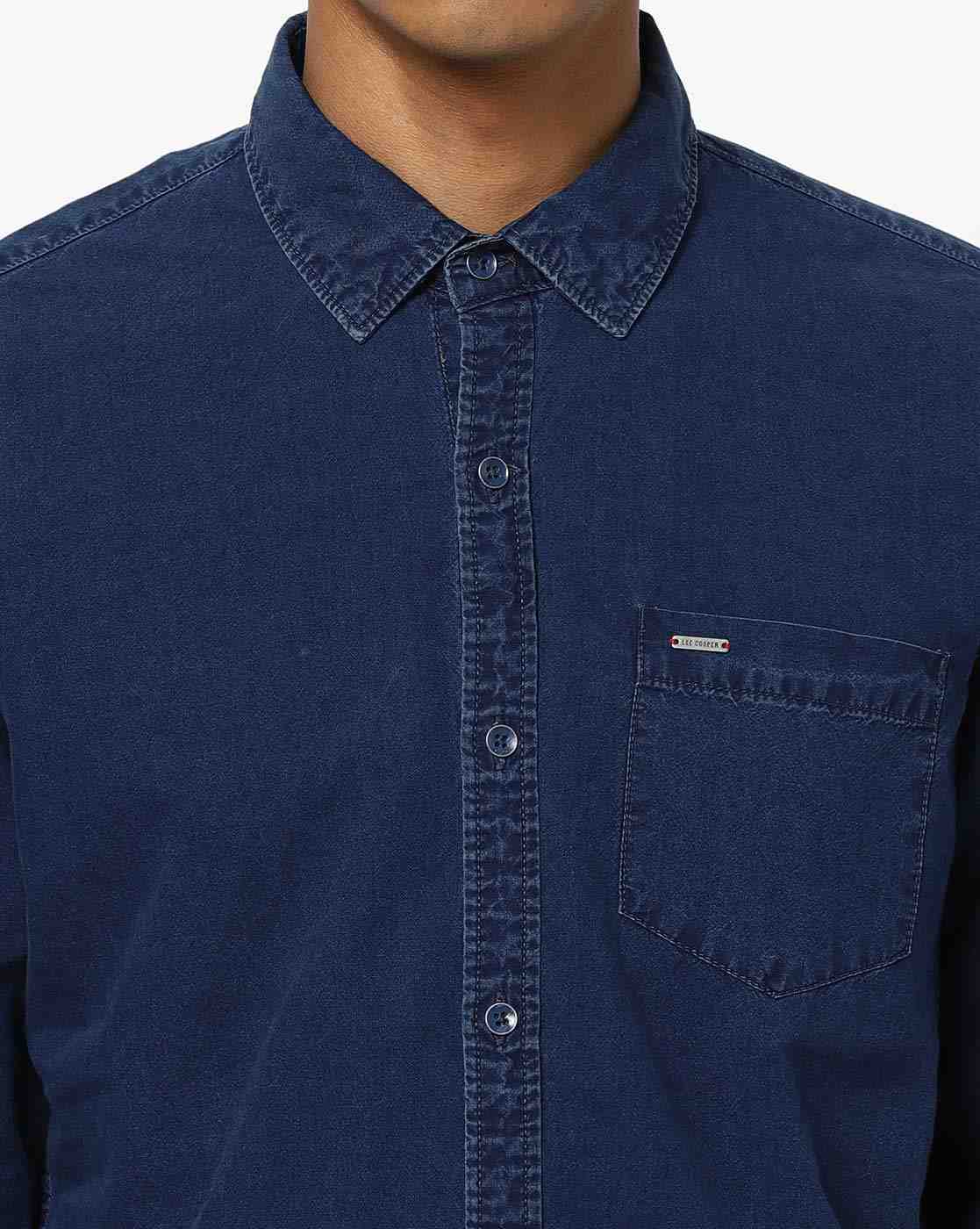 Lee Cooper | Relaxed Shirt with Patch Pocket|2