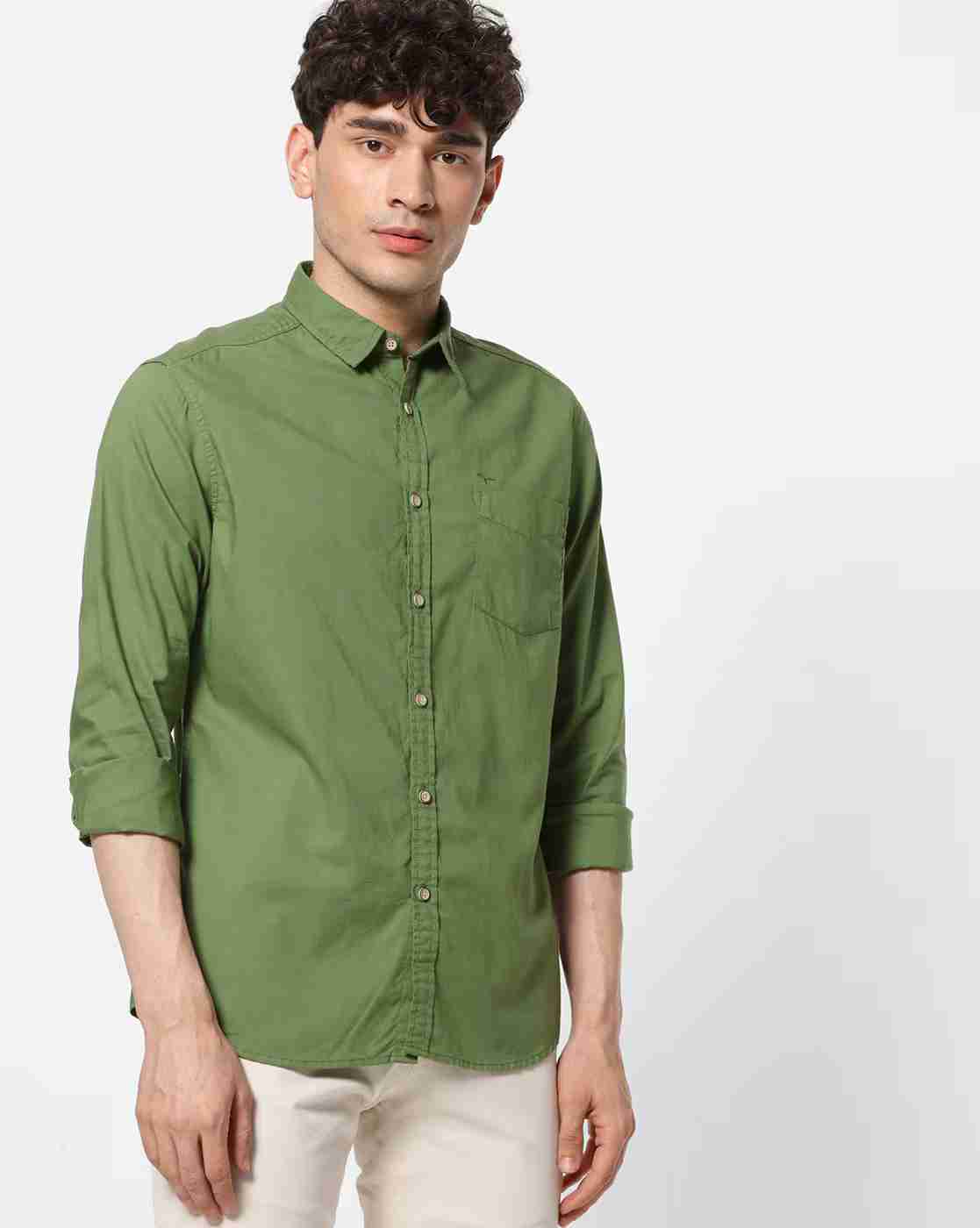 Lee Cooper | Relaxed Fit Shirt with Patch Pocket|0