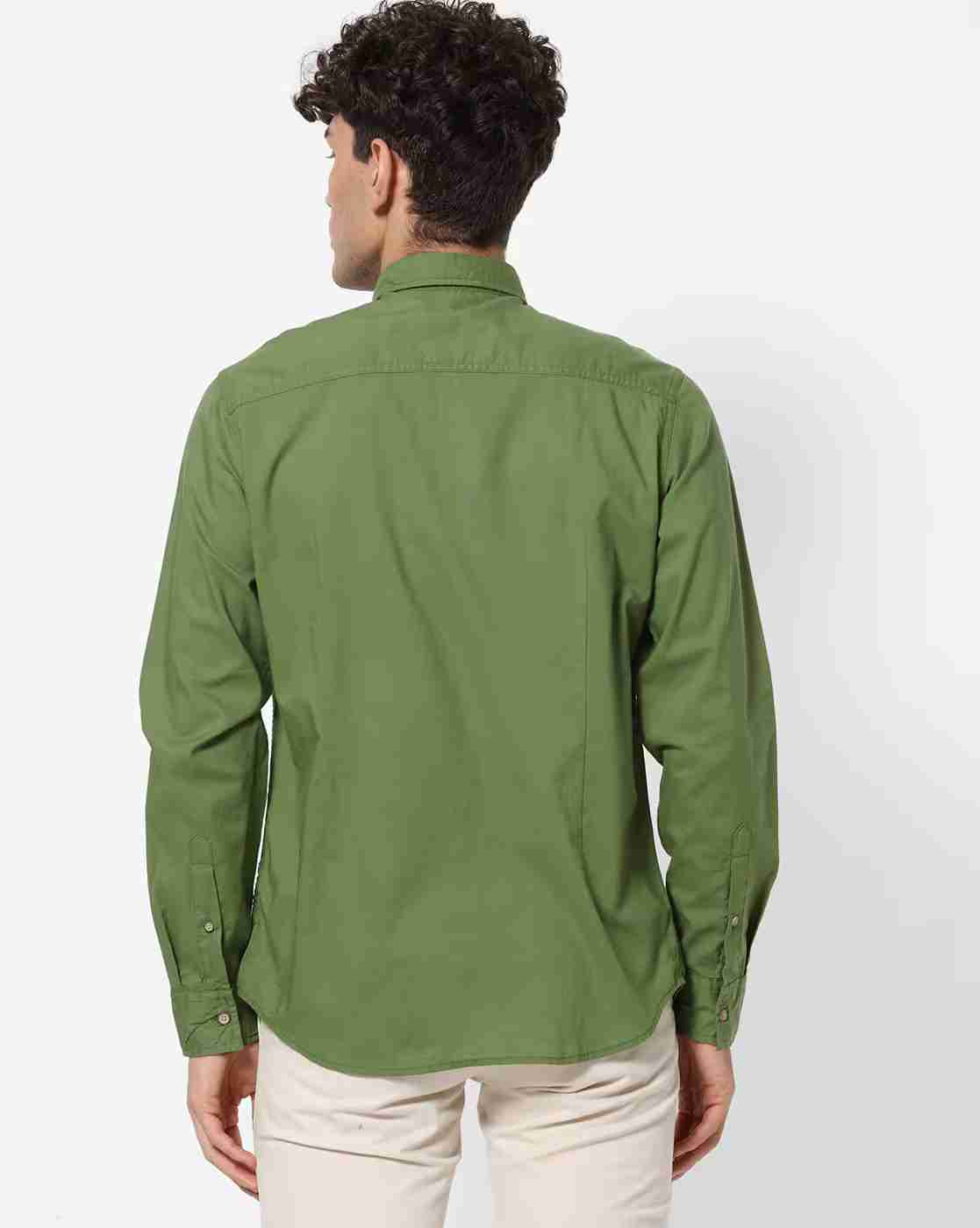 Lee Cooper | Relaxed Fit Shirt with Patch Pocket|1