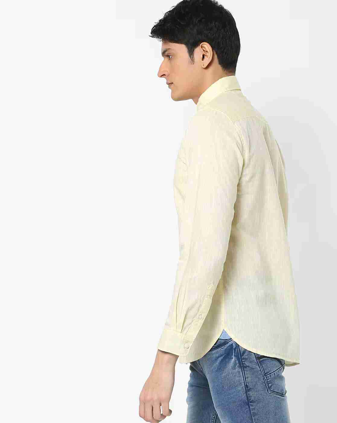 Lee Cooper | Textured Shirt with Patch Pocket|1