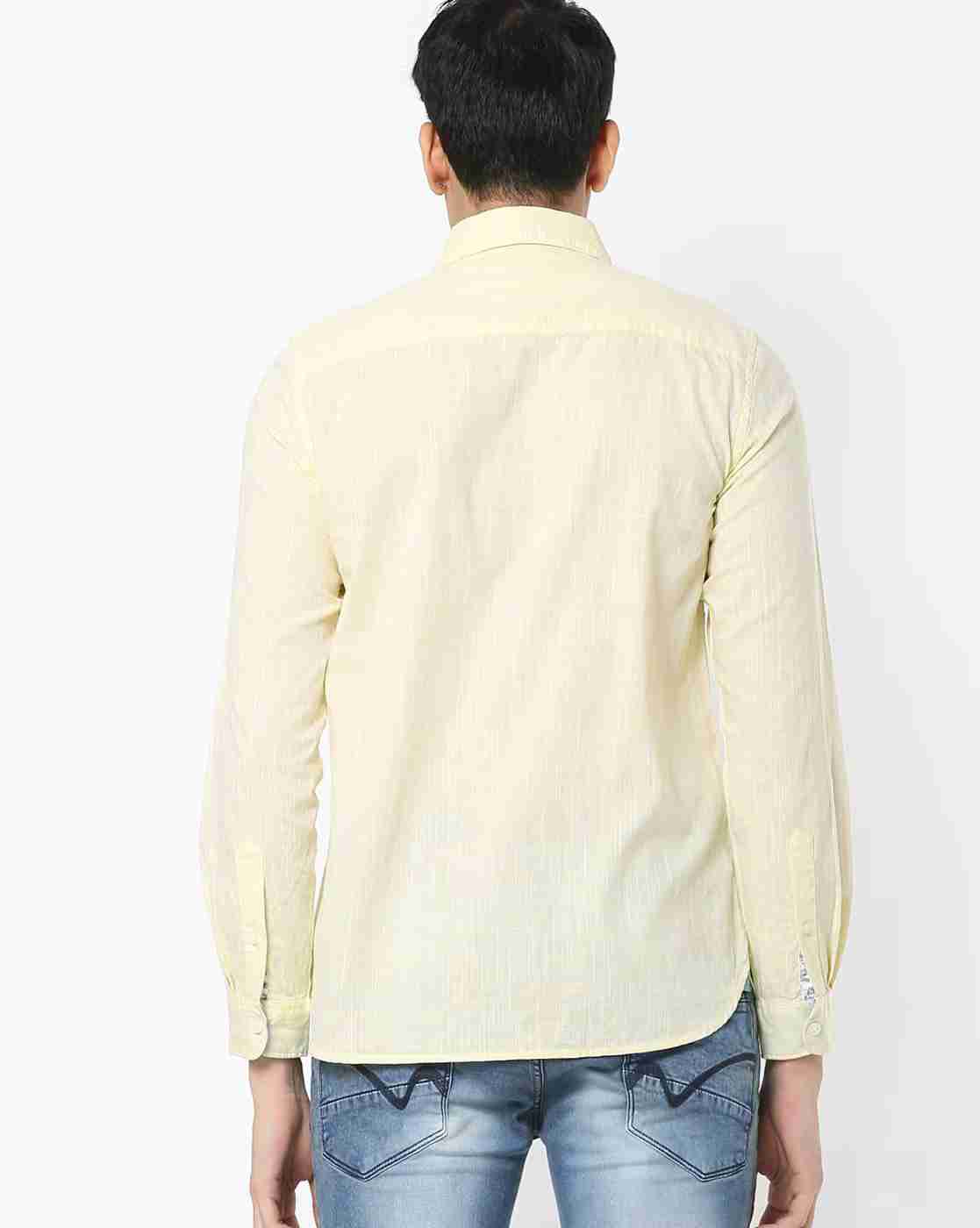 Lee Cooper | Textured Shirt with Patch Pocket|2