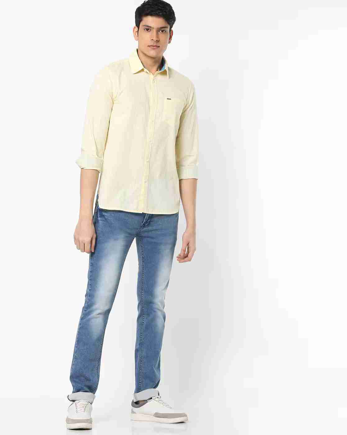 Lee Cooper | Textured Shirt with Patch Pocket|3